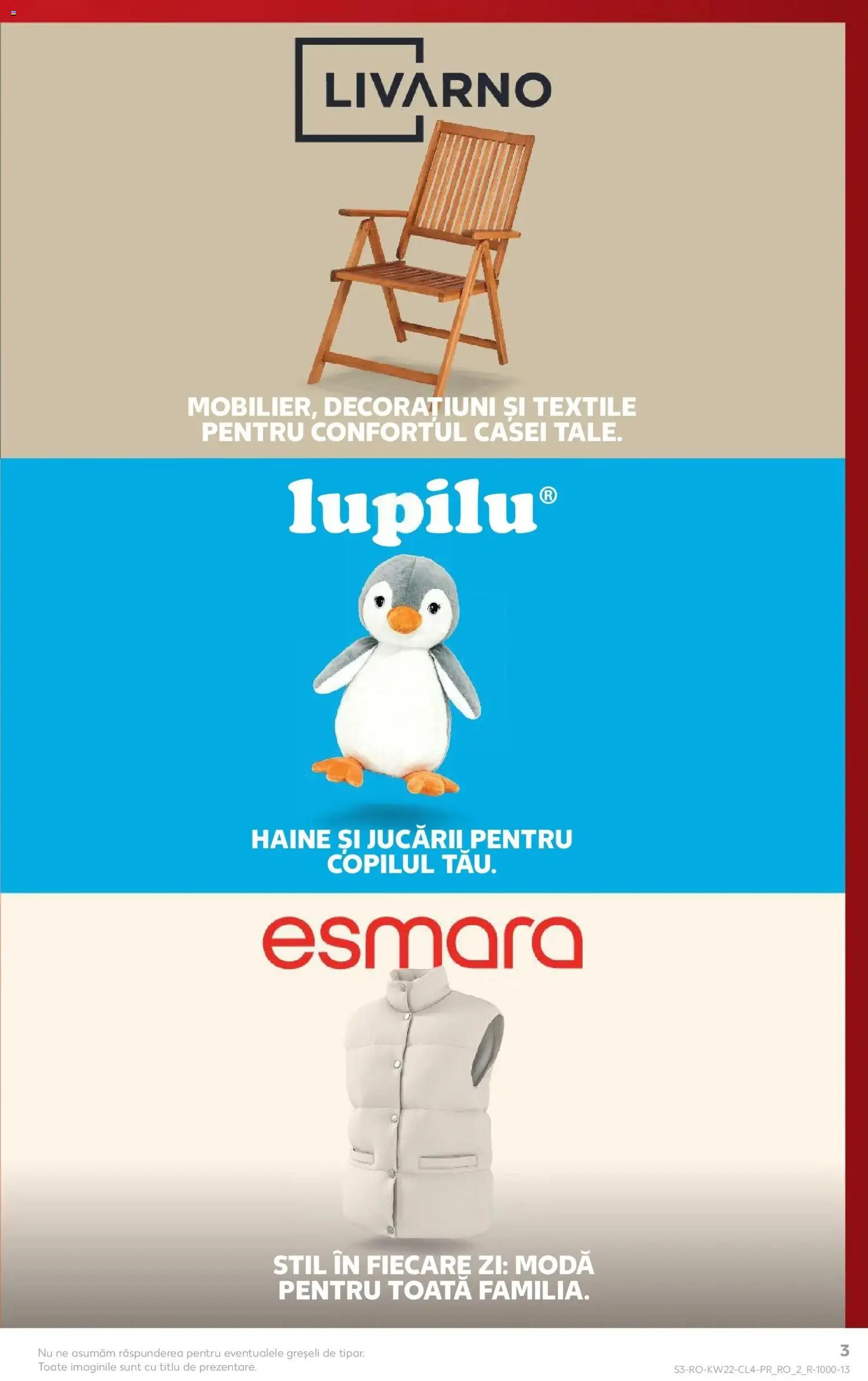 Noul catalog Kaufland – valabil de la 27.05.2026 | Pagină: 3 | Produse: Haine