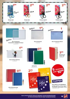 Euro Shop Schoolfolder - Voorbeeld van een folder van Euro Shop, geldig van 20/07/2026 | Pagina: 19 | Producten: Nice, Etui, Schaar