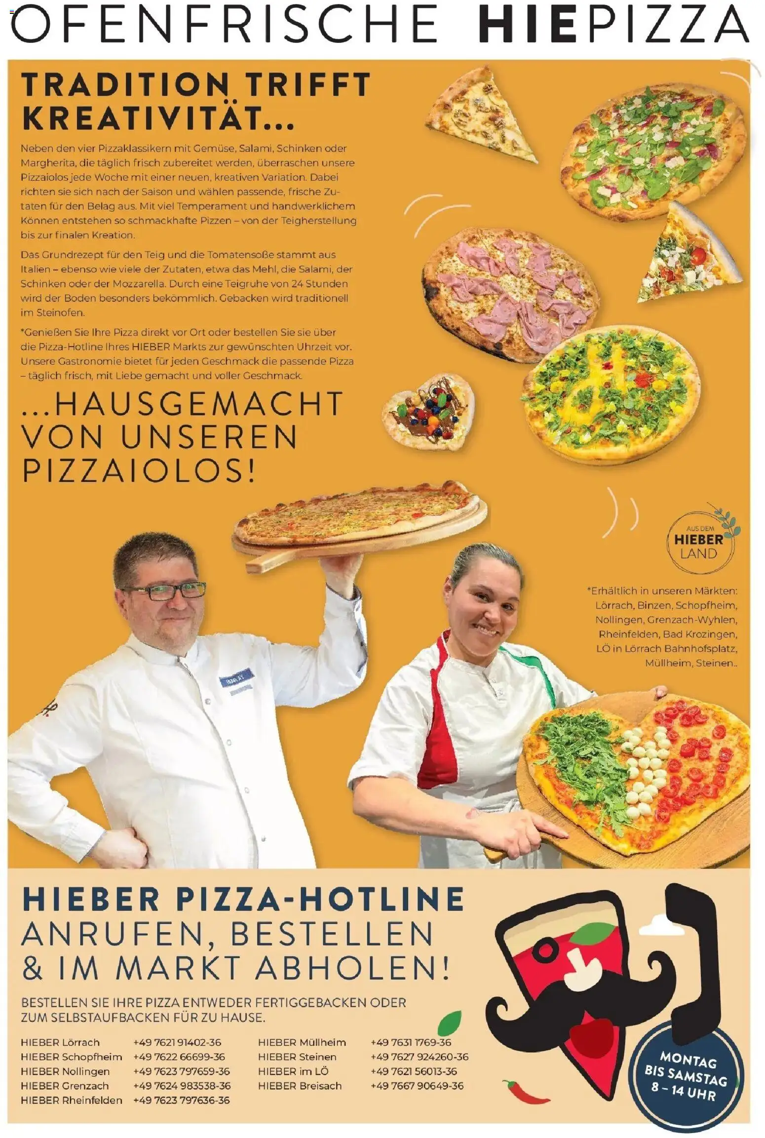 E center Prospekt Lörrach (ab 21.09.2026) zum Blättern | Seite: 20 | Produkte: Bad, Ofenfrische, Pizza, Uhr