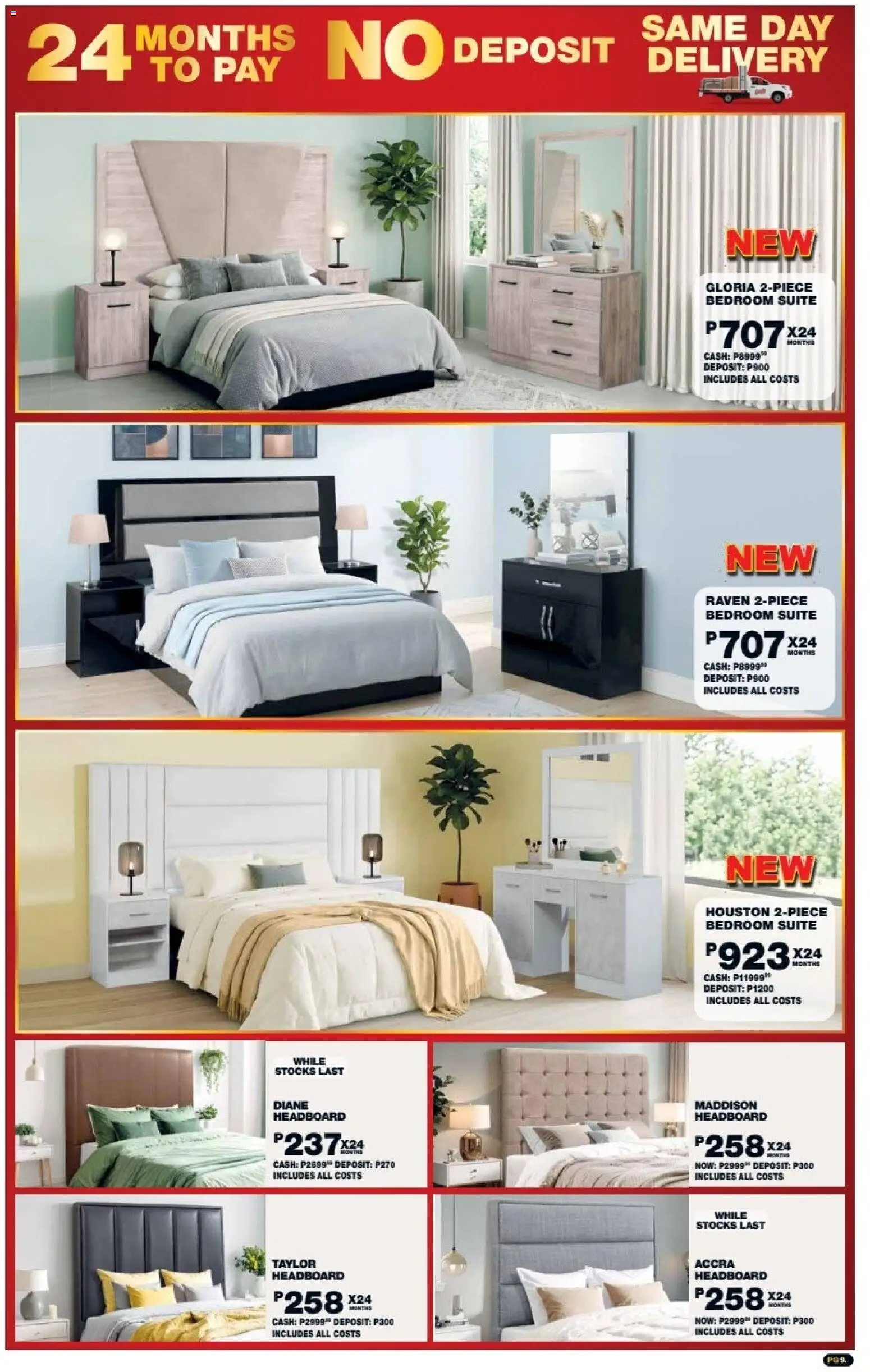 New Lewis Stores catalogue – valid from 05/10/2026 | Page: 9 | Products: Headboard
