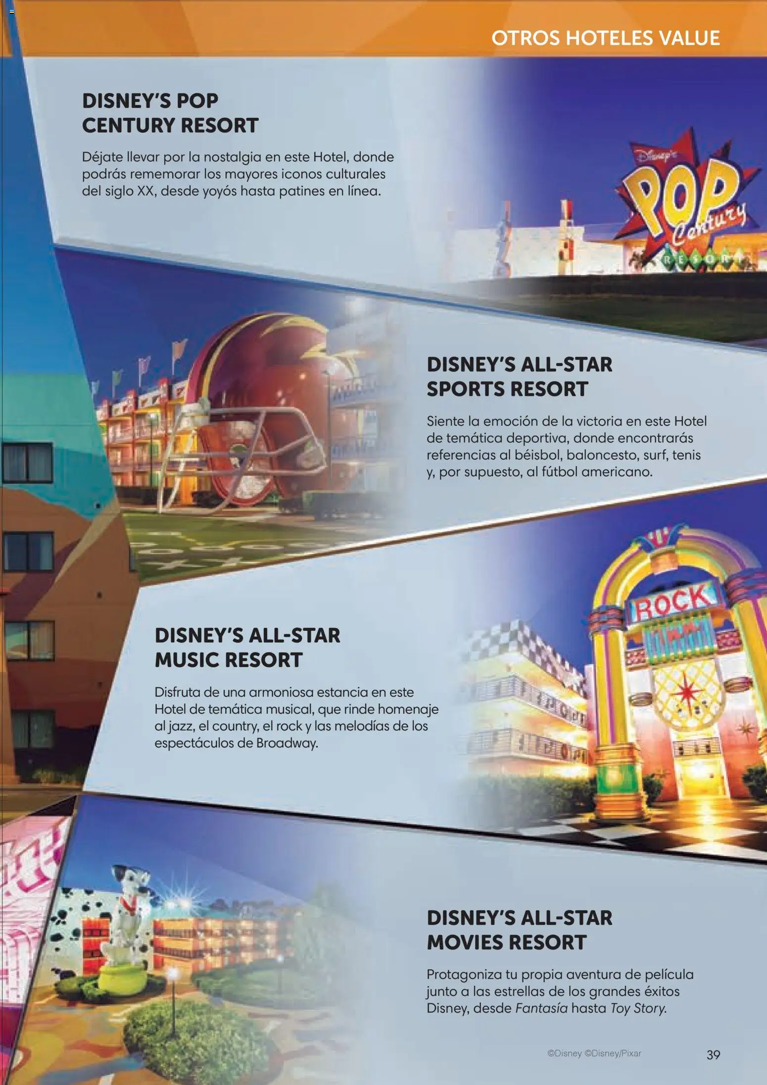 Viajes El Corte Inglés Folleto Walt Disney World │ válido desde el 03/12/2025 | Página: 39