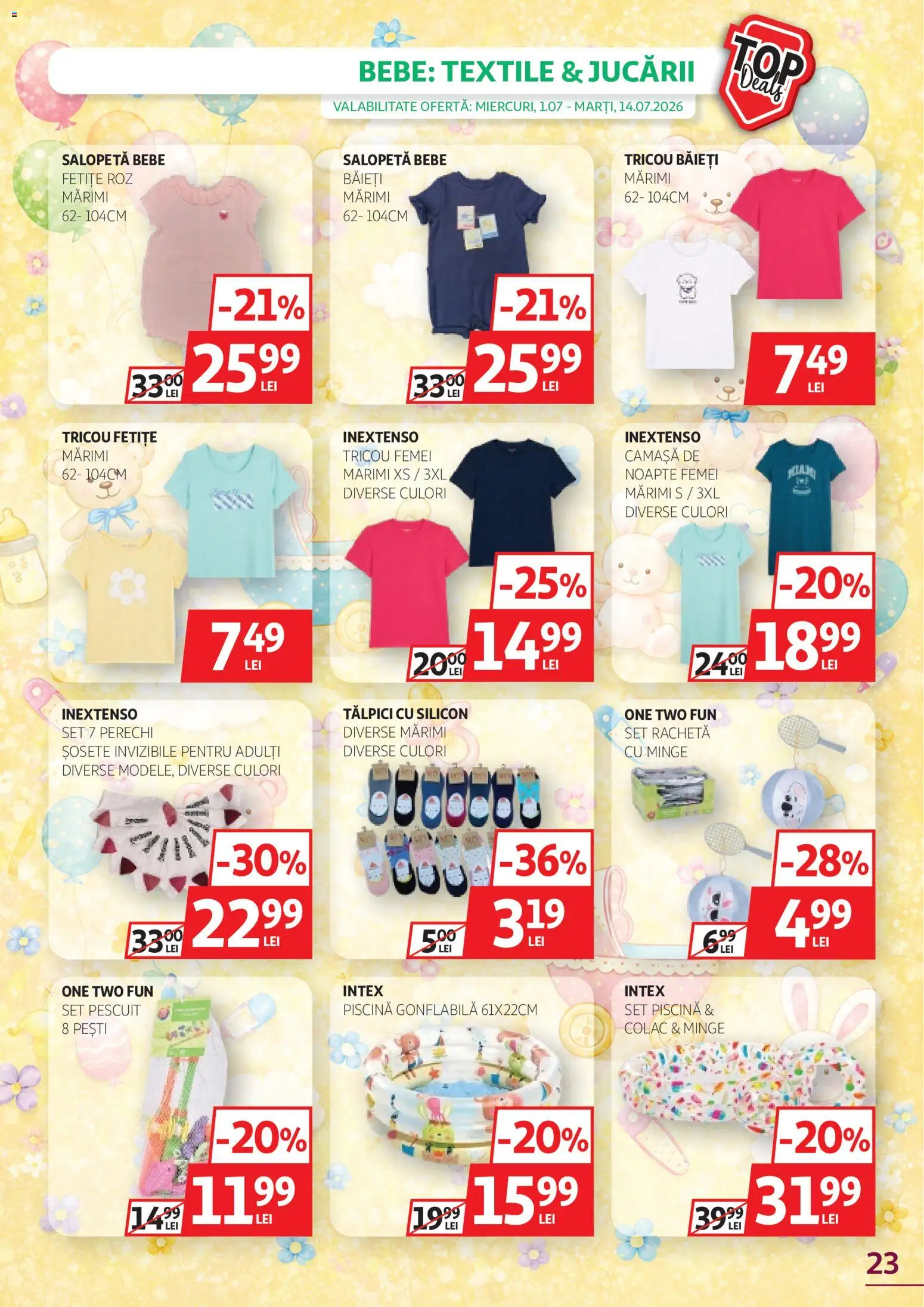 Noul catalog Auchan – valabil de la 01.07.2026 | Pagină: 23