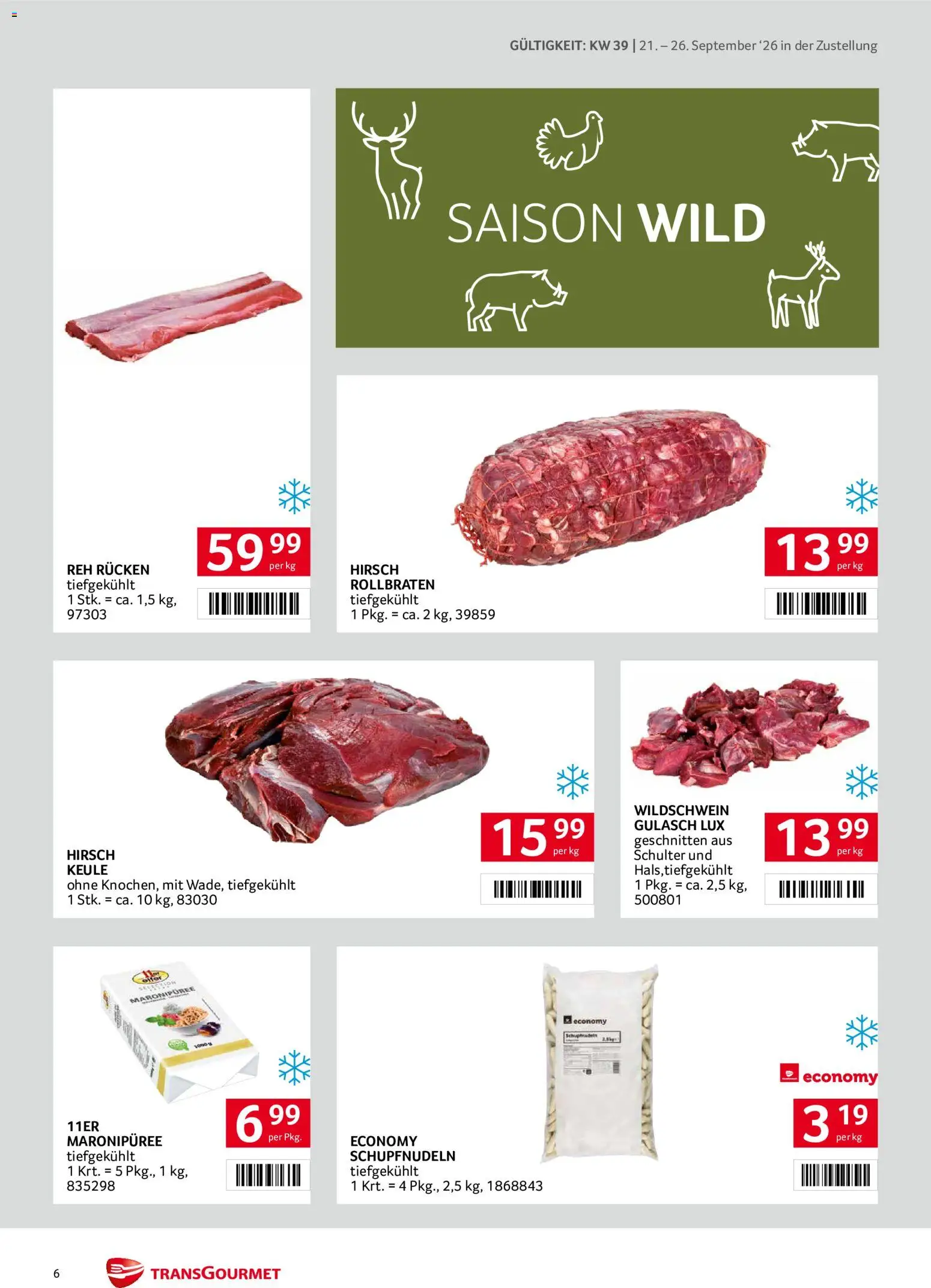 Transgourmet Zustellaktion gültig ab 20.09.2026 | Seite: 6