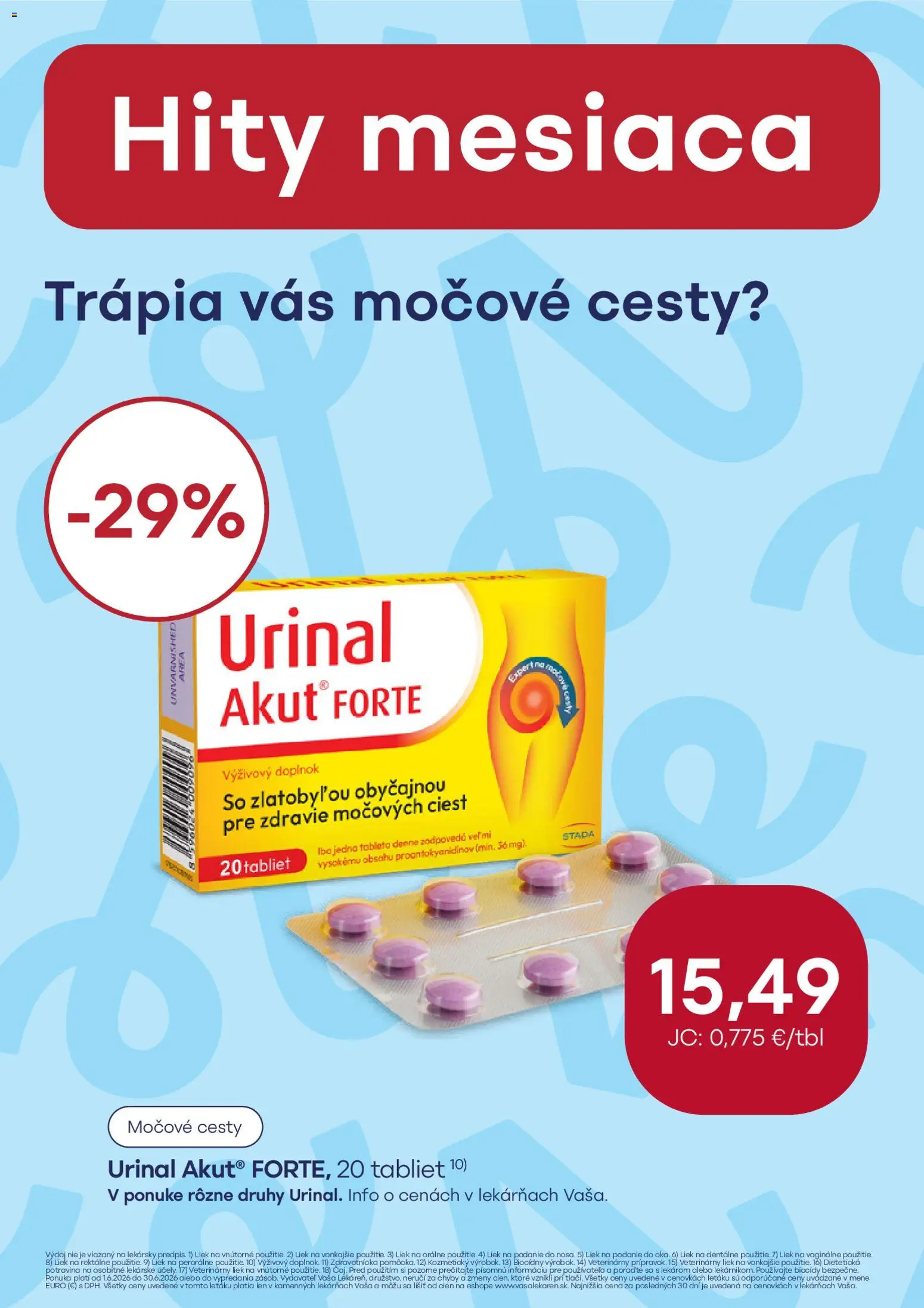 Nové Vaša lekáreň akcie – leták je platný od 01.06.2026 | Strana: 13