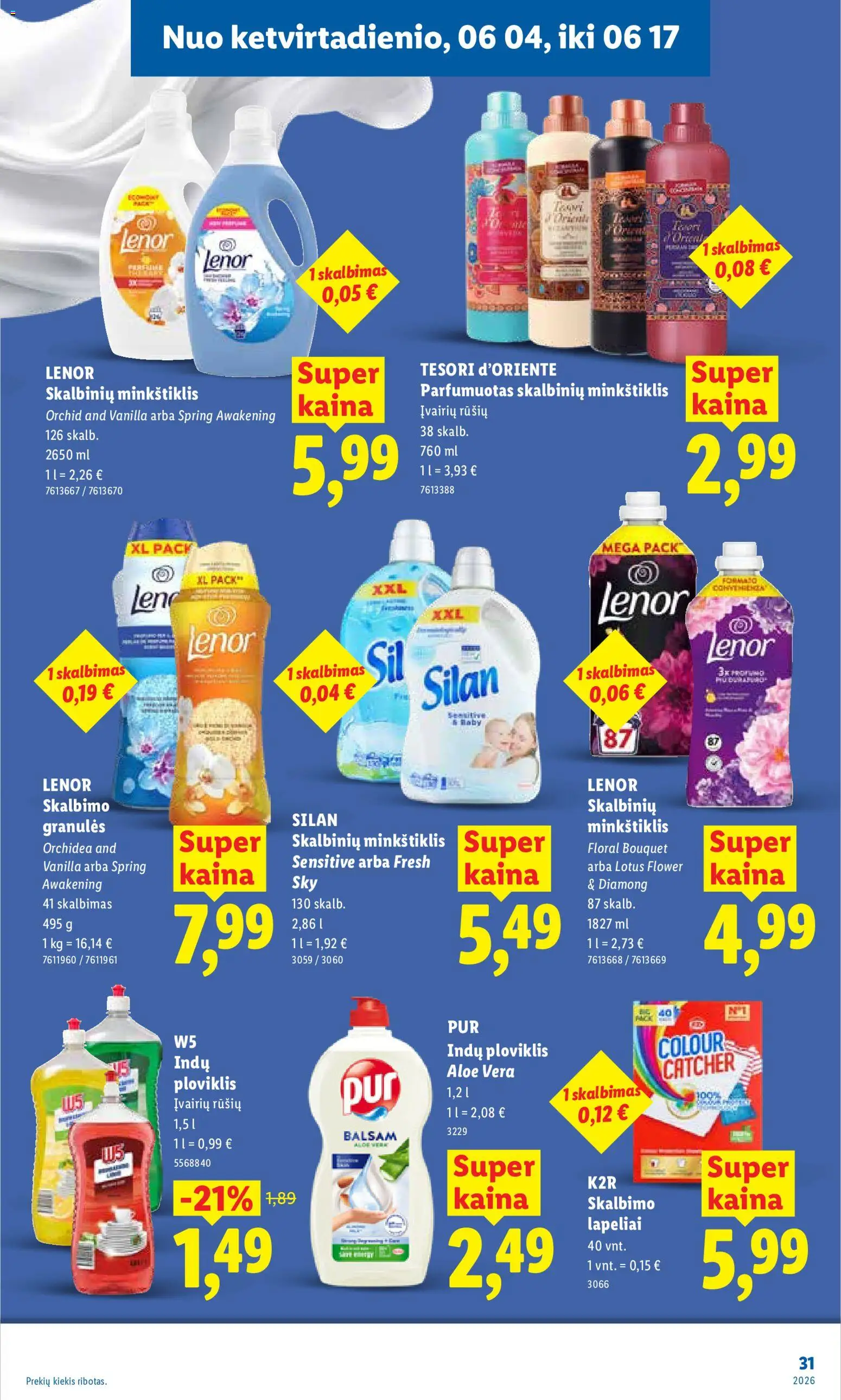 LIDL akcijos nuo 01.06.2026 | Puslapis: 31