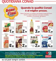 Anteprima del volantino NETTARE CONAD pera/pesca, Nettare Conad pera/pesca - 6x125 ml valido a partire dal 02/09/2026 | Pagina: 5 | Prodotti: Cioccolato, Riso, Merluzzo, Crackers