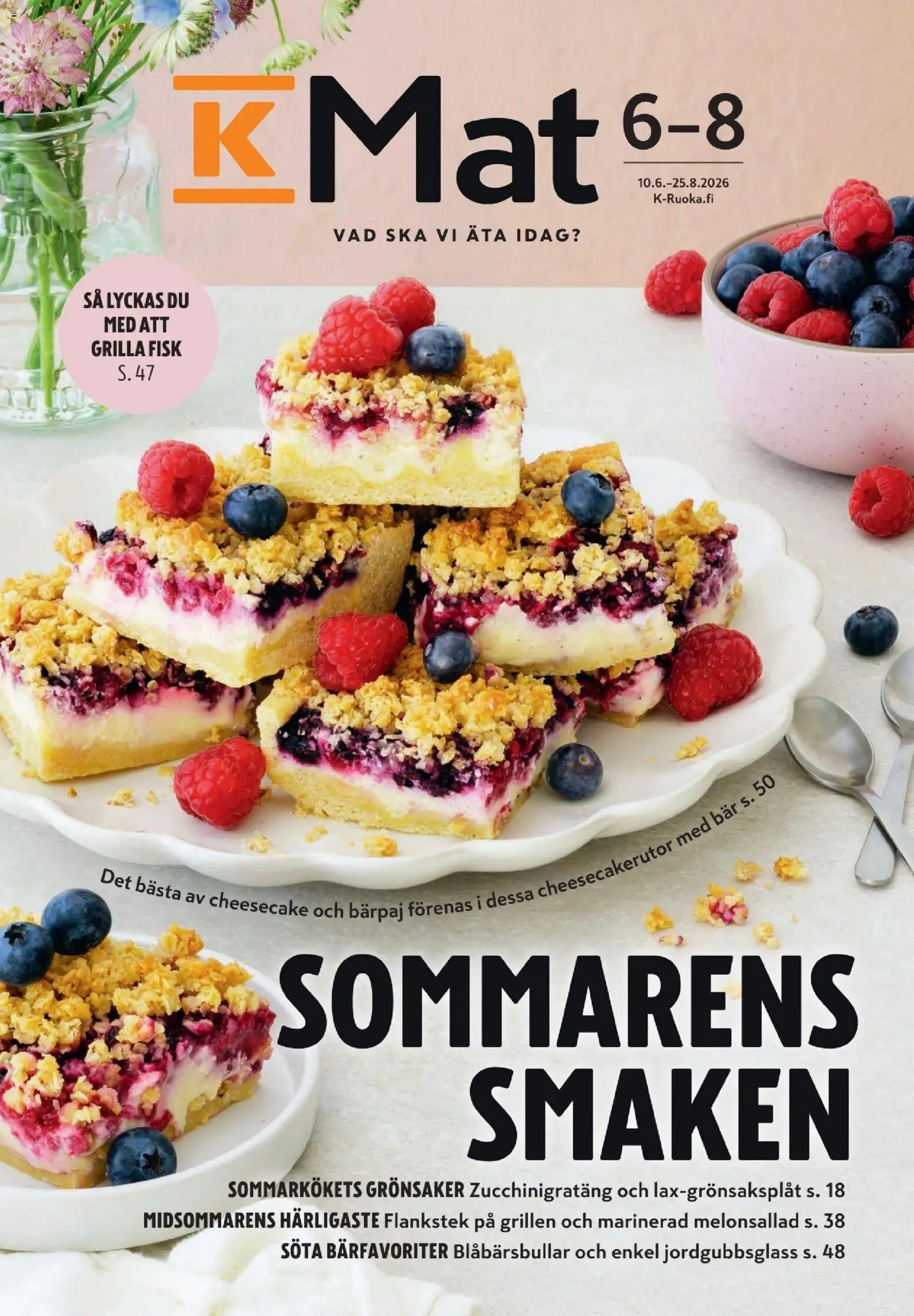 K-Supermarket tarjoukset - K-mat – voimassa 10.06.2026 alkaen | Sivu: 1