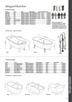 Bauhaus - Skärgård gyldig fra 01.01.2026 | Side: 37 | Produkter: Badekar