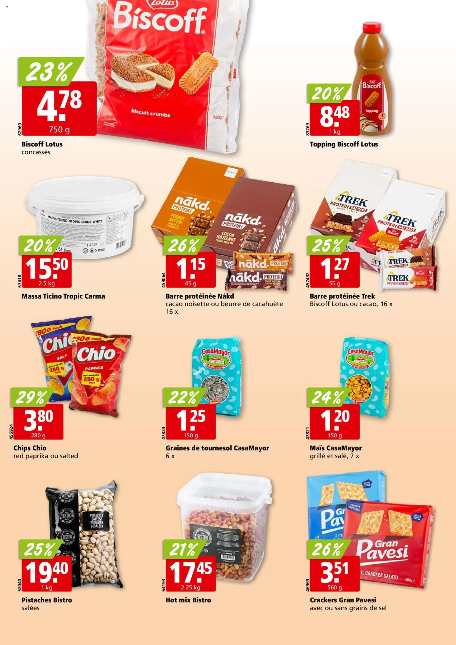Aligro aktionen Chavannes, Matran, Genève, Sion – gültig ab 29.06.2026 | Seite: 20 | Produkte: Rock, Butter, Chips