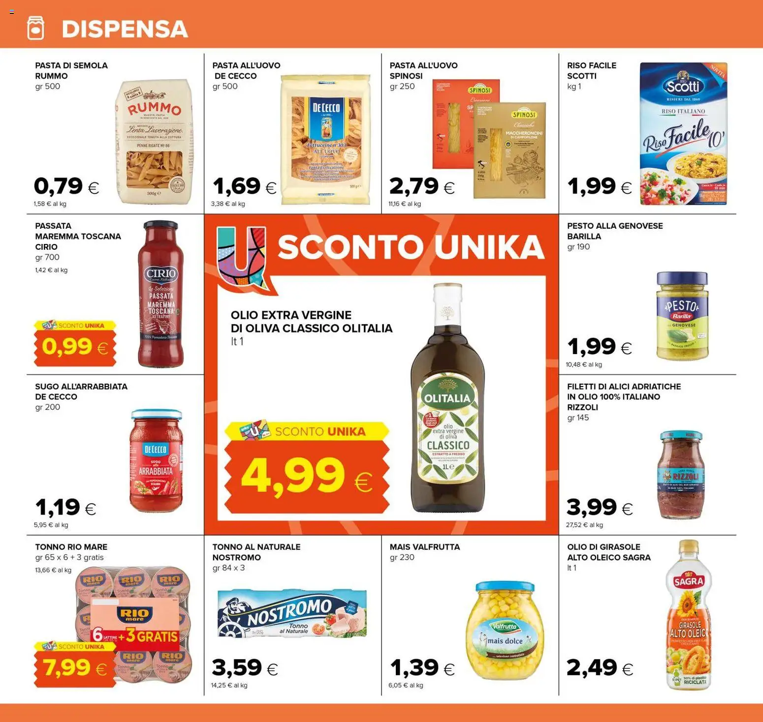 Volantino Tigre del 10/08/2026 | Pagina: 10 | Prodotti: Olio, Pesto, Tonno al naturale, Olio di girasole
