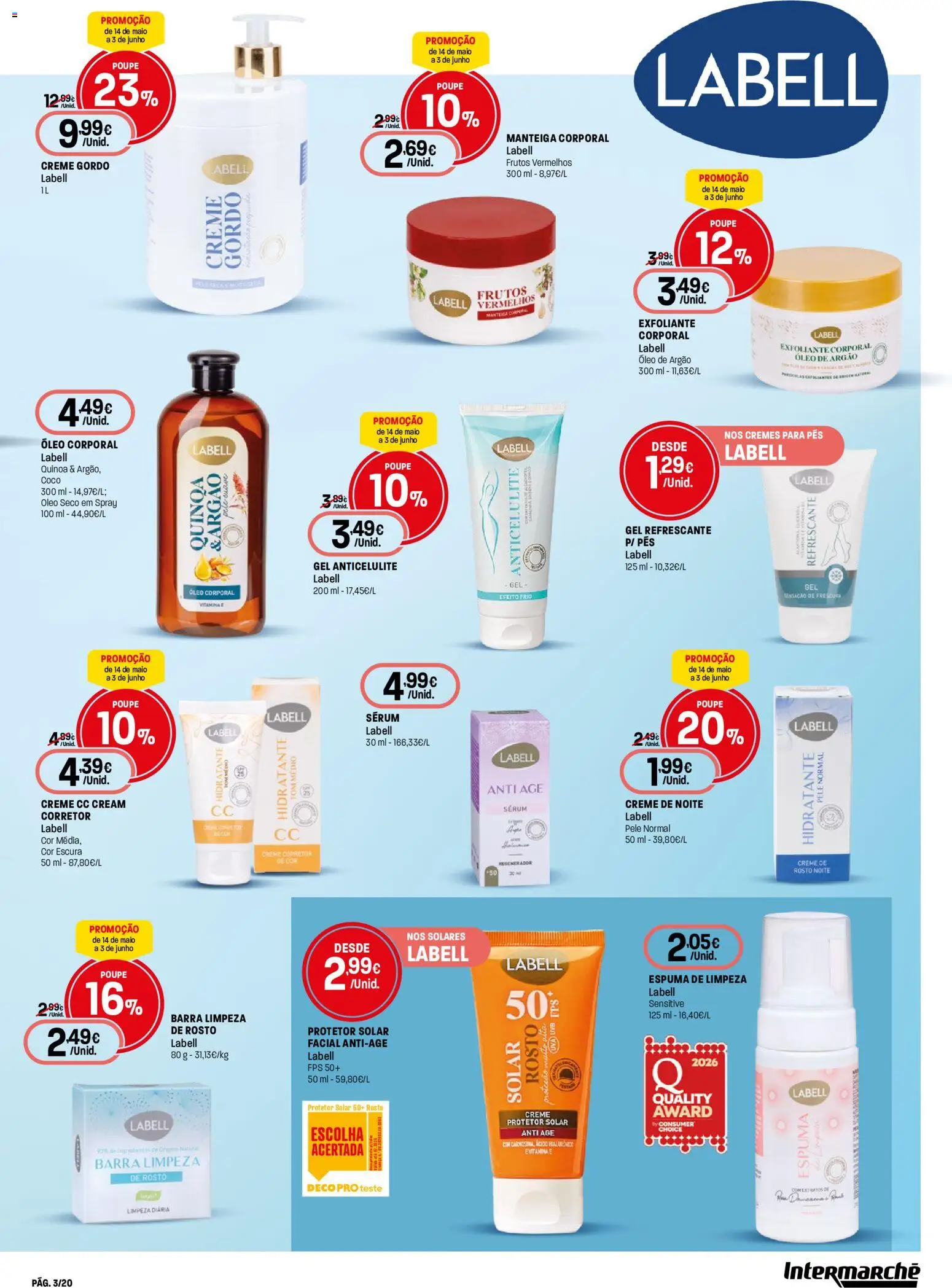 Intermarché Folheto Especial Beleza Super │ válido de 14.05.2026 | Página: 3