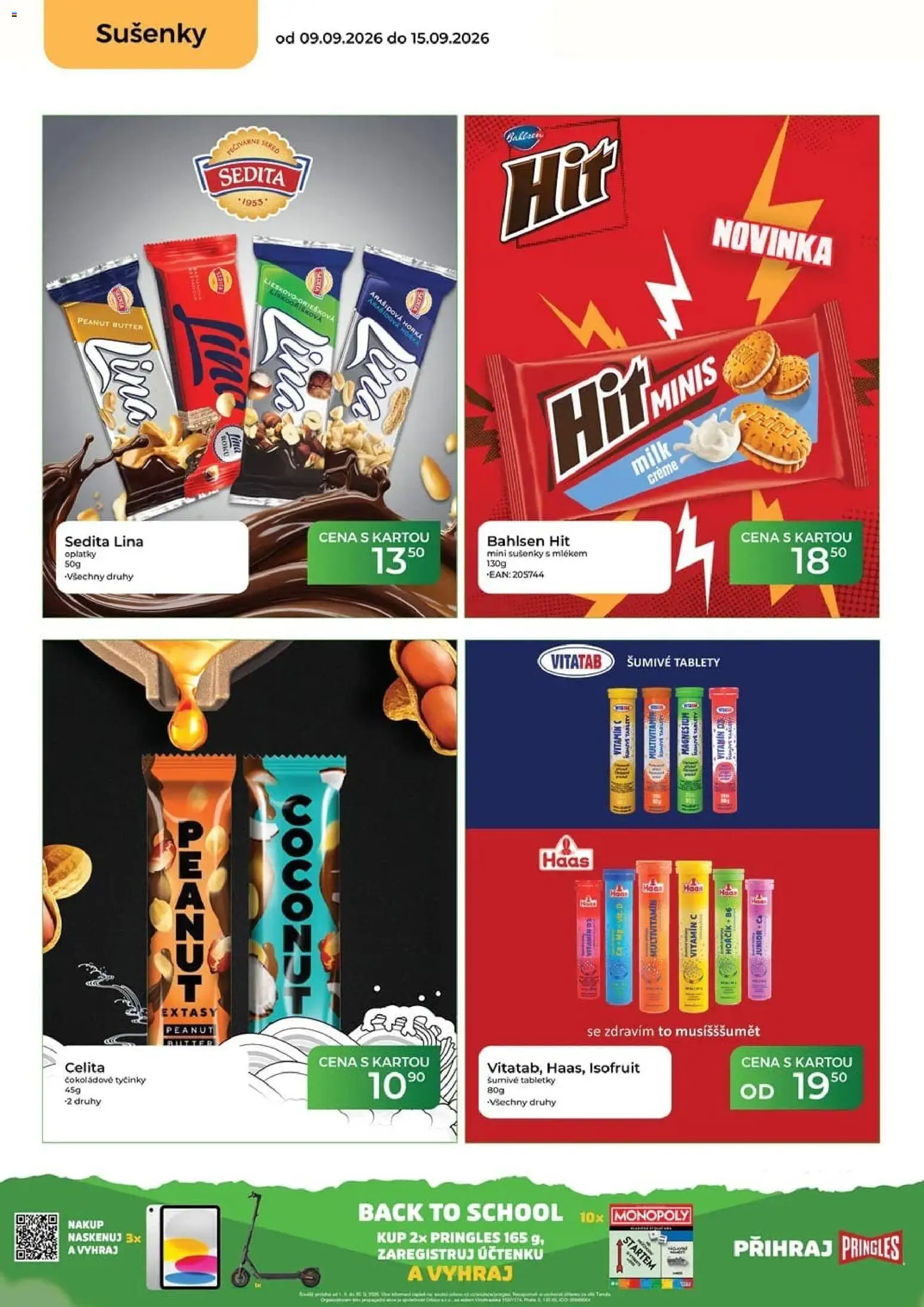 Tamda Foods leták od 16.09.2026 | Strana: 32 | Produkty: Šumivé tablety, Multivitamin, Pringles, Tyčinky
