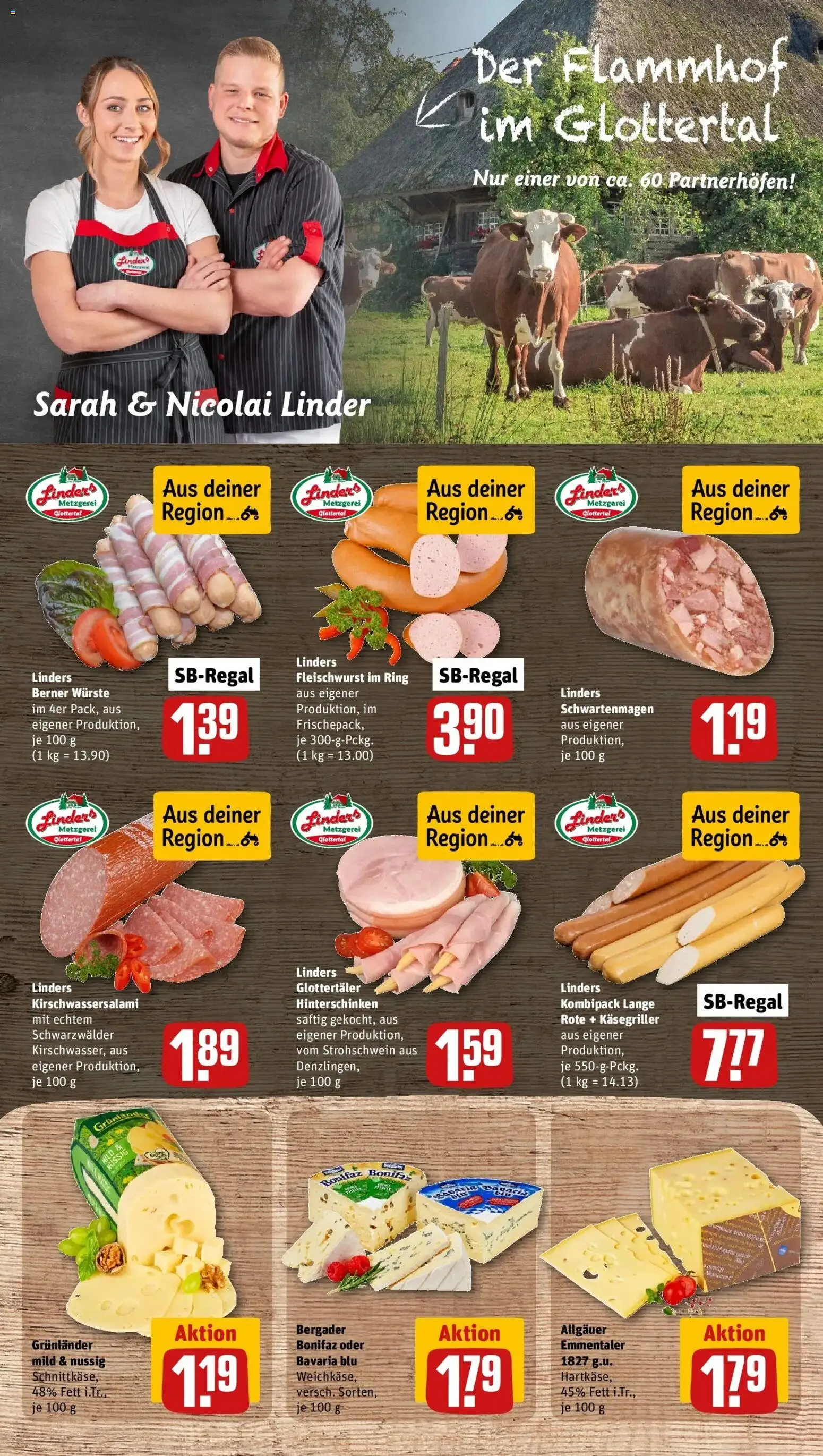 REWE Prospekt ab 24.08.2026 zum Blättern » Angebote | Seite: 9 | Produkte: Grunlander