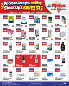 Africa Cash & Carry specials catalogue – valid from 10/09/2026 | Page: 10