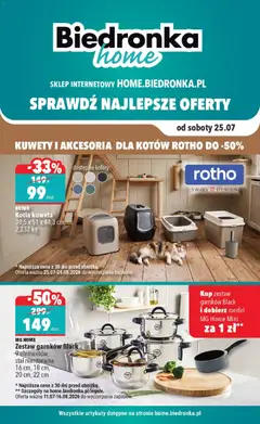 Pogląd oferty "Biedronka gazetka - Home" - ważna od 25.07.2026