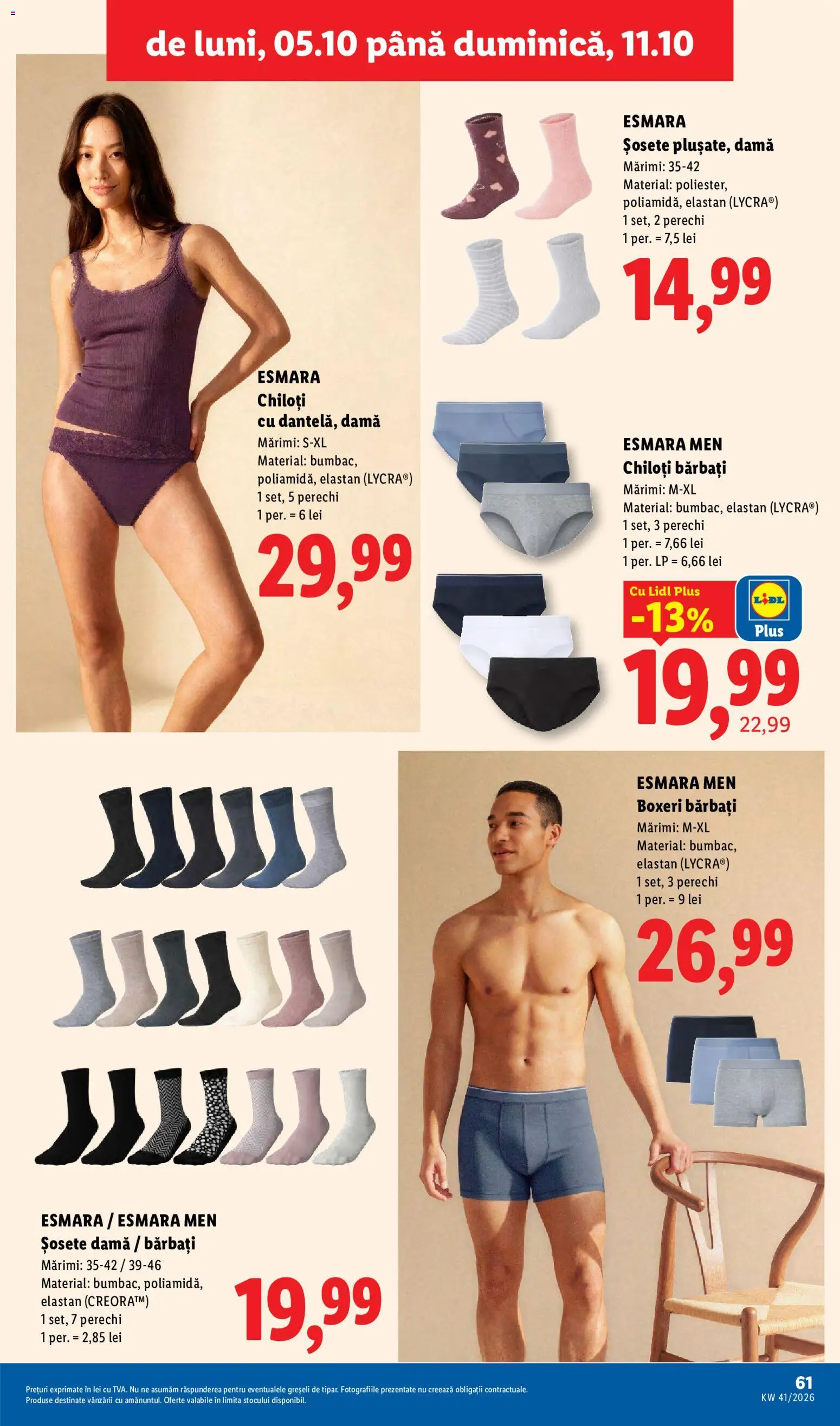 Noul catalog Lidl – valabil de la 05.10.2026 | Pagină: 61