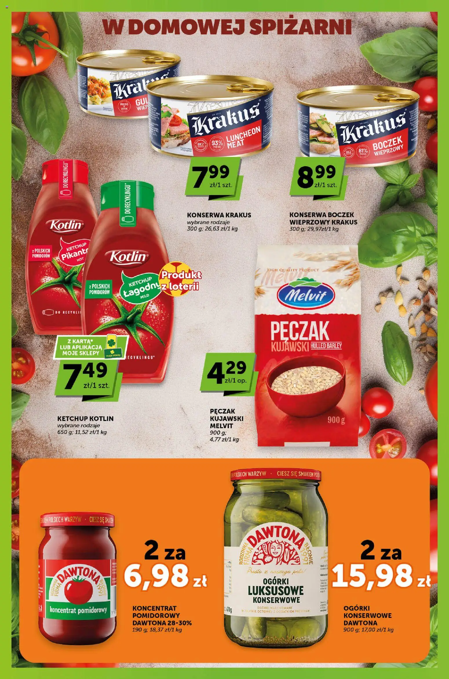 ABC gazetka - Sprawdź, co więcej od 18.06.2026 | Strona: 4 | Produkty: Ketchup, Mięso, Boczek, Ogórki