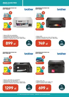 Pogląd oferty "Max elektro gazetka" - ważna od 12.08.2026 | Strona: 12 | Produkty: Toner, Skaner