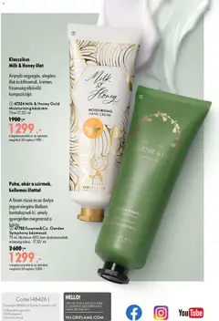 Katalógus Oriflame 2026/13 - amely érvényes a következő dátumtól: 2026.09.09. | Oldal: 148 | Termékek: Kézkrém