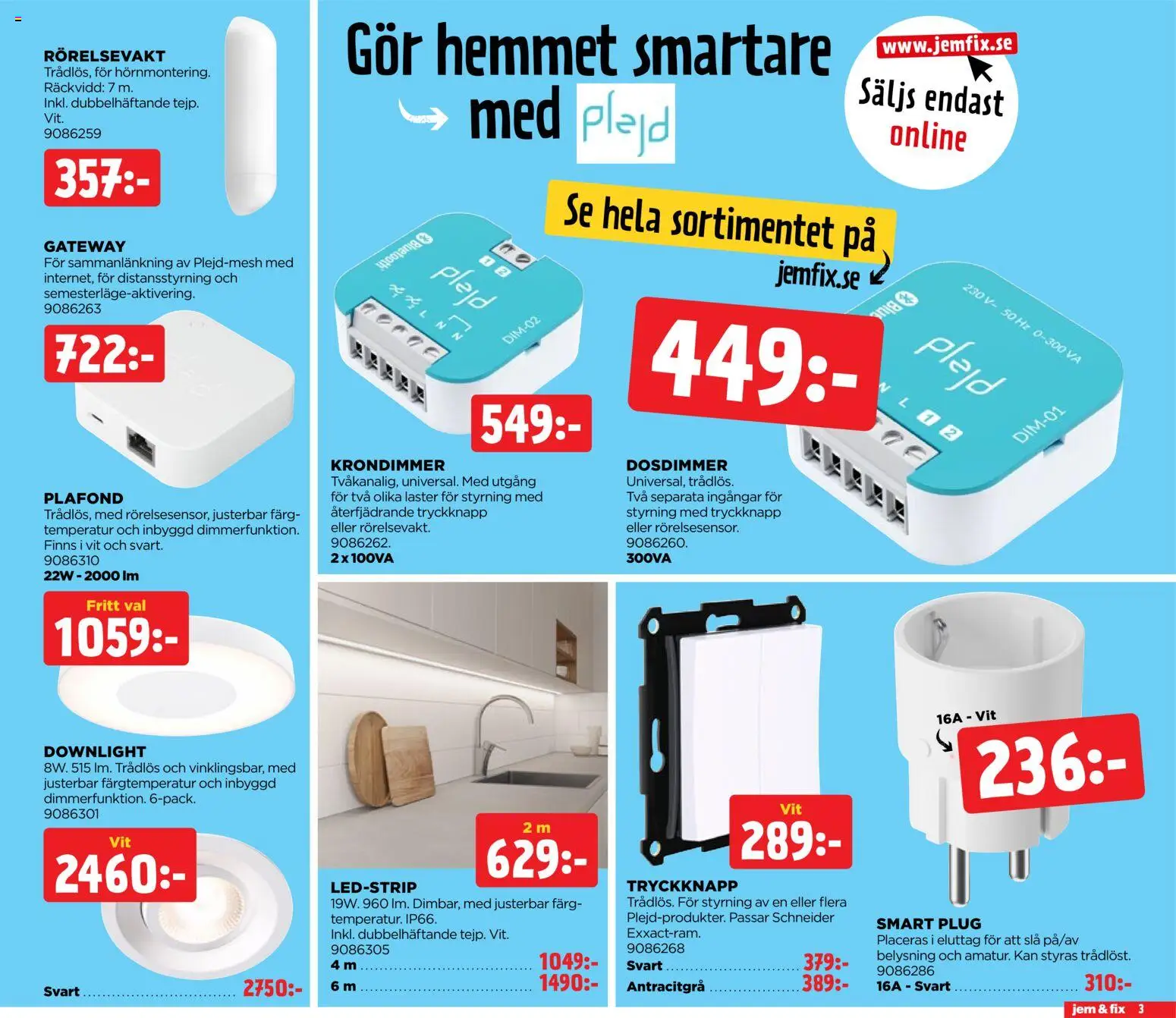 Jem & Fix reklamblad aktuell från 22/06/2026 | Sida: 3