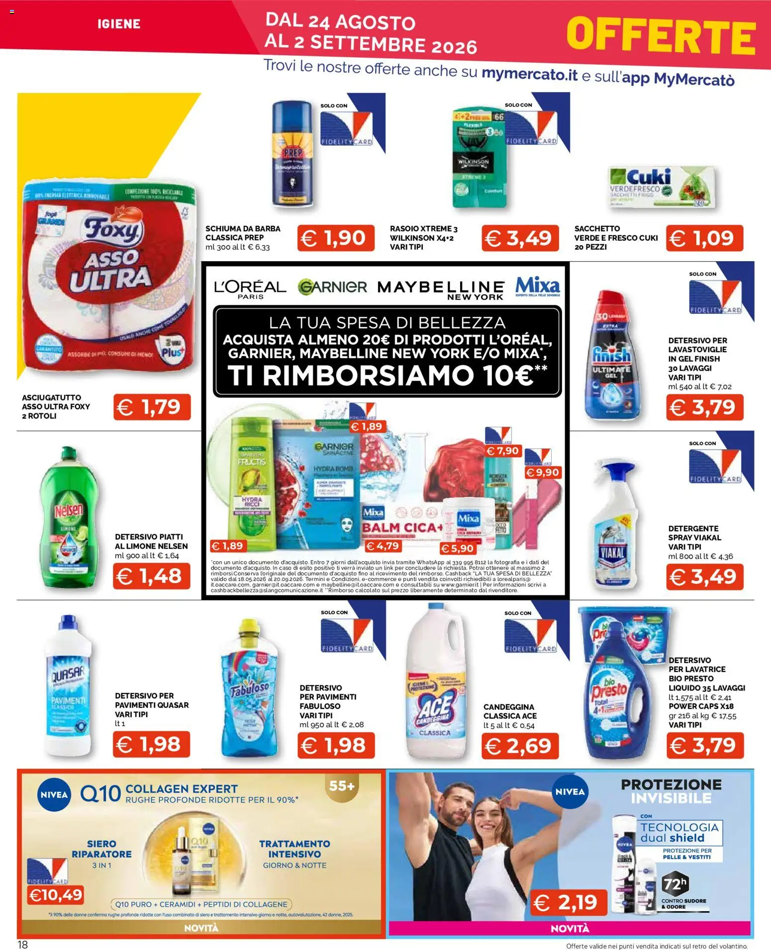 Volantino Mercatò del 24/08/2026 | Pagina: 18