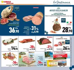 Anteprima del volantino FORMAGGIO FETA D.O.P. al taglio, FORMAGGIO FETA D.O.P. al taglio valido a partire dal 16.06.2026 | Pagina: 17 | Prodotti: Prosciutto Cotto, Formaggio, Prosciutto, Mortadella