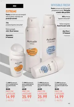 Ofertele Oriflame valabile de la 17.06.2026 | Pagină: 145 | Produse: Parfum, Deodorant, Antiperspirant, Haine