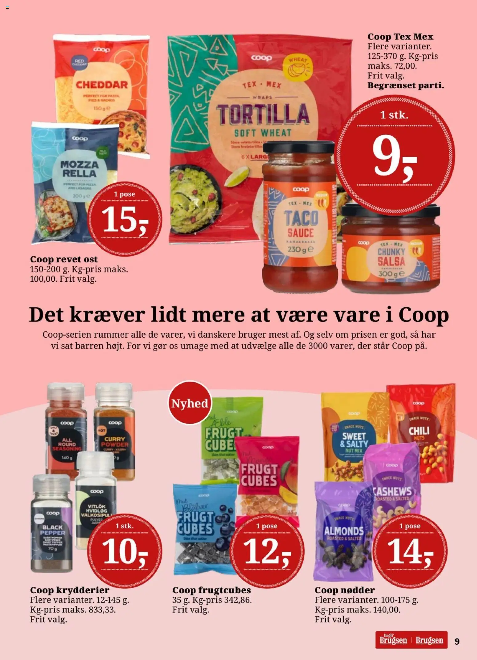 Dagli'Brugsen tilbudsavis – gyldig fra 19.06.2026 | Side: 9