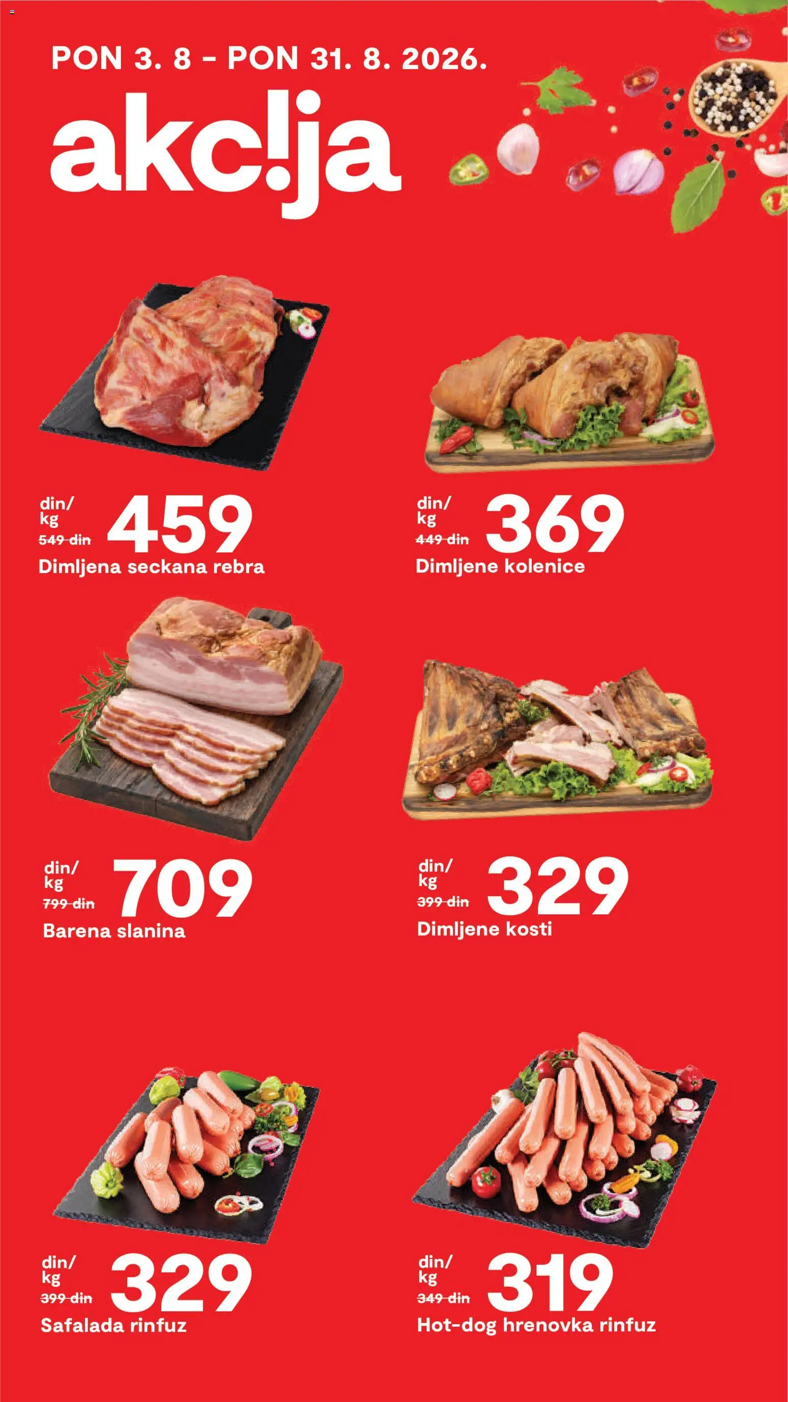 Matijevic katalog - važi od 04.08.2026 | Strana: 15 | Proizvode: Slanina