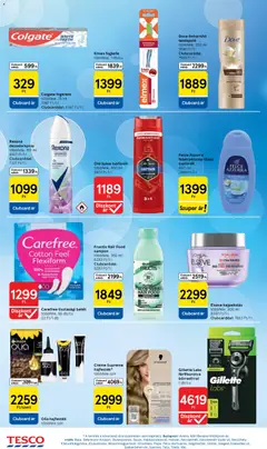 Tesco aktuális akciós újság - amely érvényes a következő dátumtól: 2026.08.18. | Oldal: 32 | Termékek: Krém, Hajpakolás, Tisztasági betét, Fogkrém