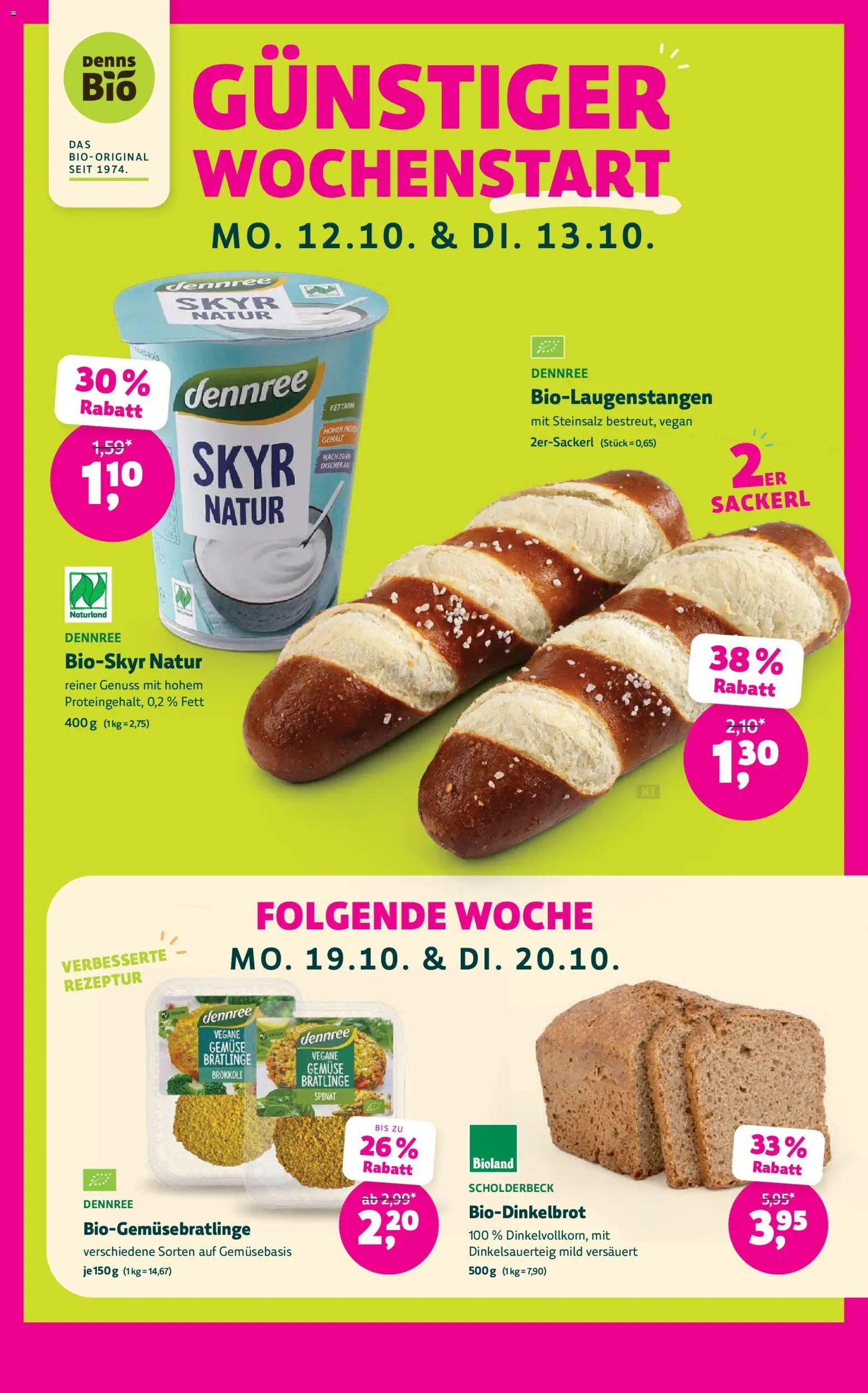 Denns BioMarkt Angebote gültig ab 07.10.2026 | Seite: 5 | Produkte: Gemüse, Brokkoli