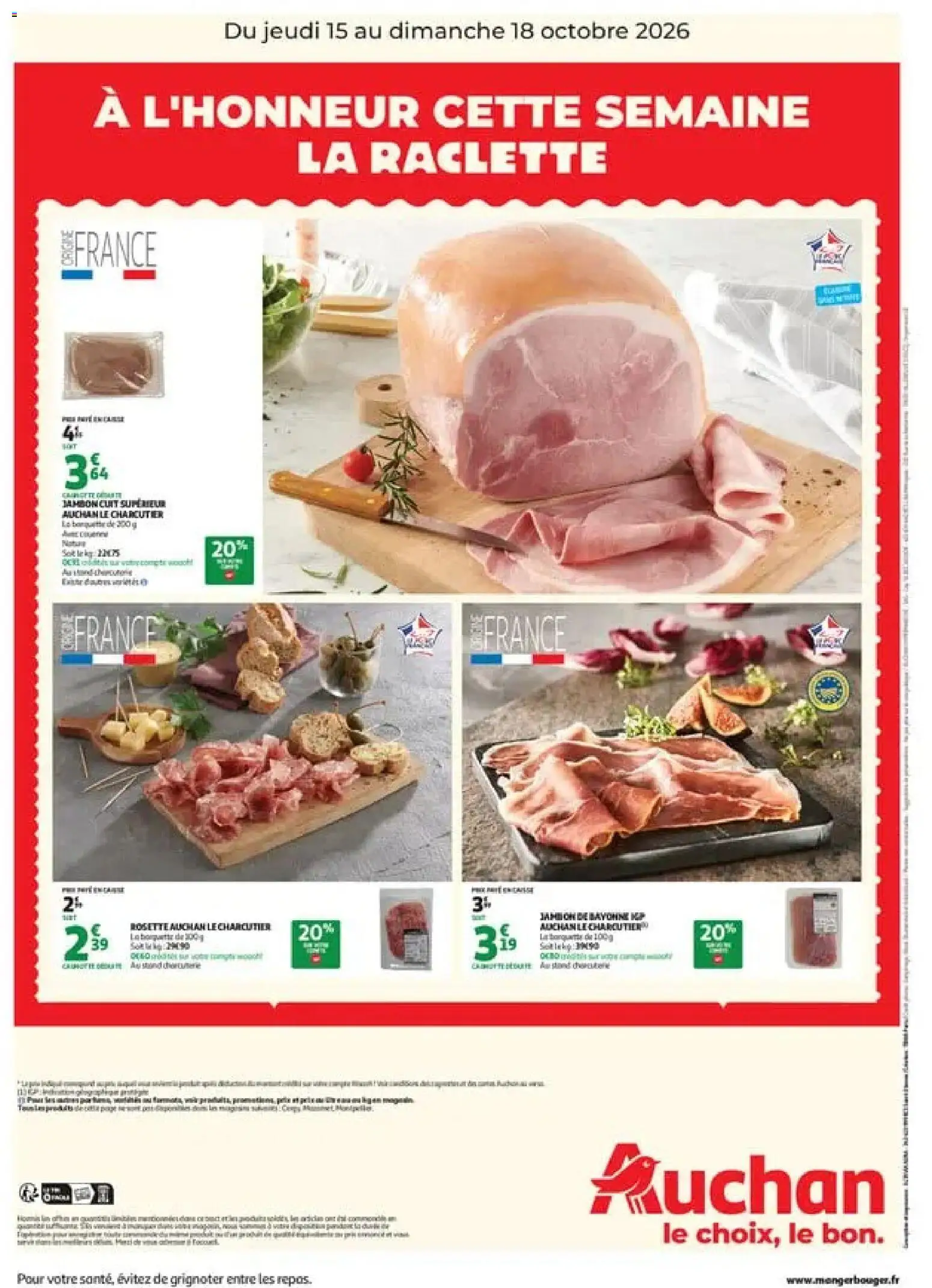 {H1} | Page: 2 | Produits: Jambon de Bayonne igp, Rosette, Raclette, Jambon