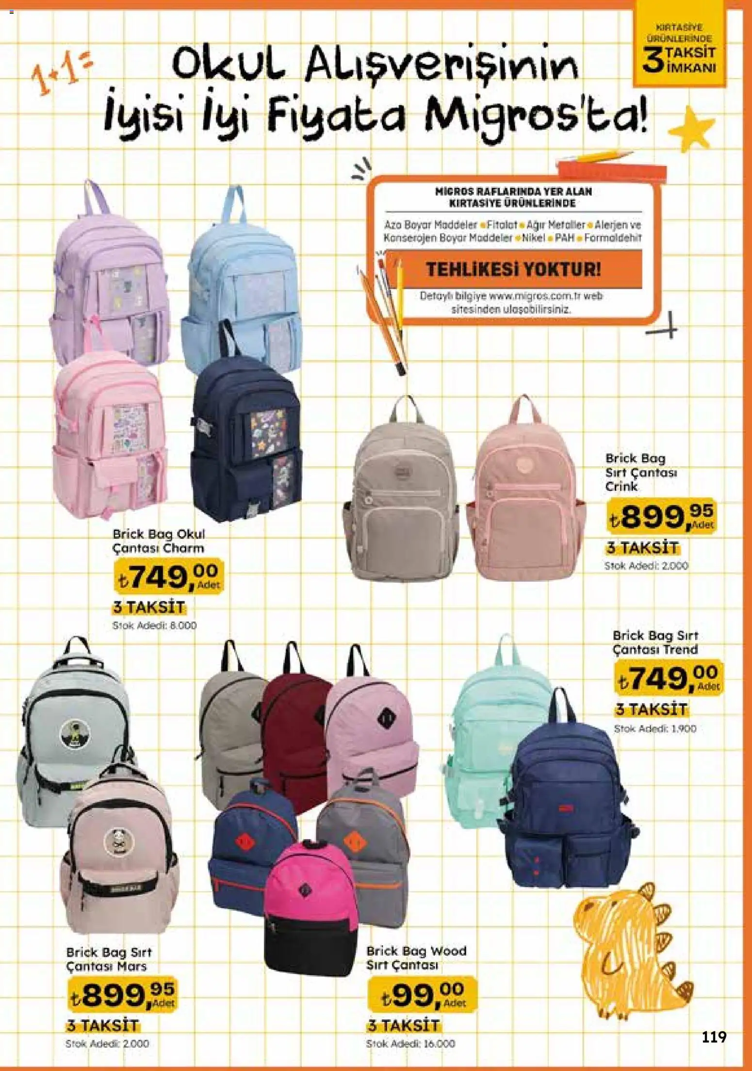 Migros Katalog - Migroskop - 10 Eylül 2026 tarihinden itibaren geçerlidir | Sayfa: 119