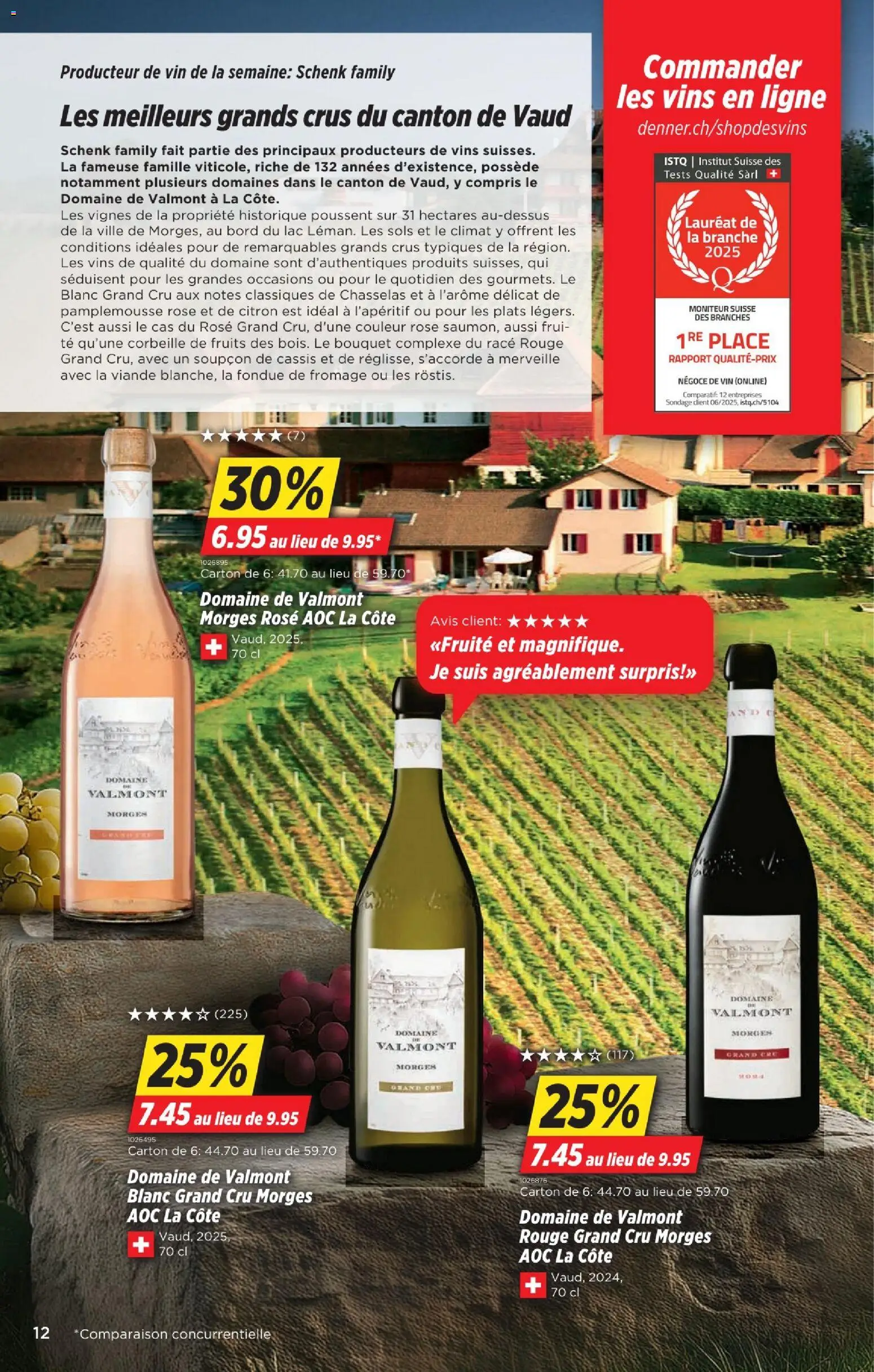 Denner aktionen FR – gültig ab 21.05.2026 | Seite: 12 | Produkte: Rouge, Grapefruit, Fondue