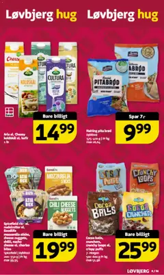 Løvbjerg - Tilbudsavis uge 19 gyldig fra 01.05.2026 | Side: 7 | Produkter: Pitabrød, Brød, Ris, Koldskål