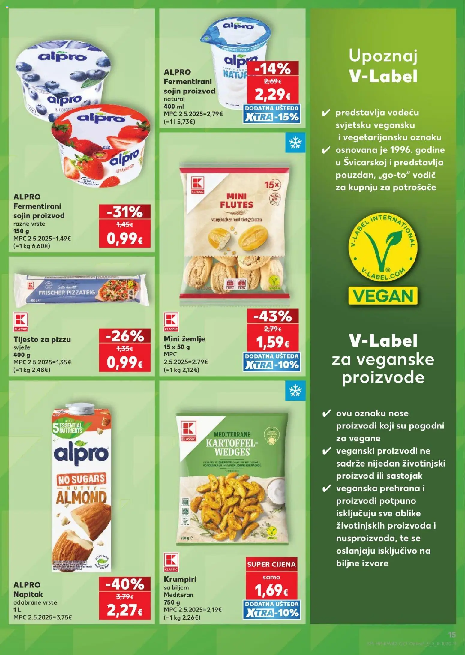 Kaufland HR akciós ujság - amely érvényes a következő dátumtól: 2026.10.14. | Oldal: 15