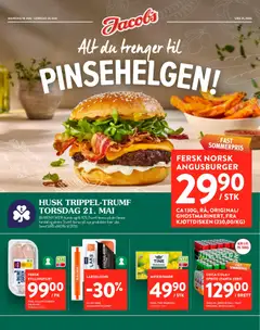 Forhåndsvisning av Jacobs kundeavis gyldig fra 18.05.2026