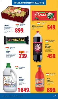 ABONETT Extrudált kenyér, Díszdobozban, Natúr és quinóával, 2 x 100 g; 1 kg = 4 495 Ft - amely érvényes a következő dátumtól: 2026.10.22. | Oldal: 29