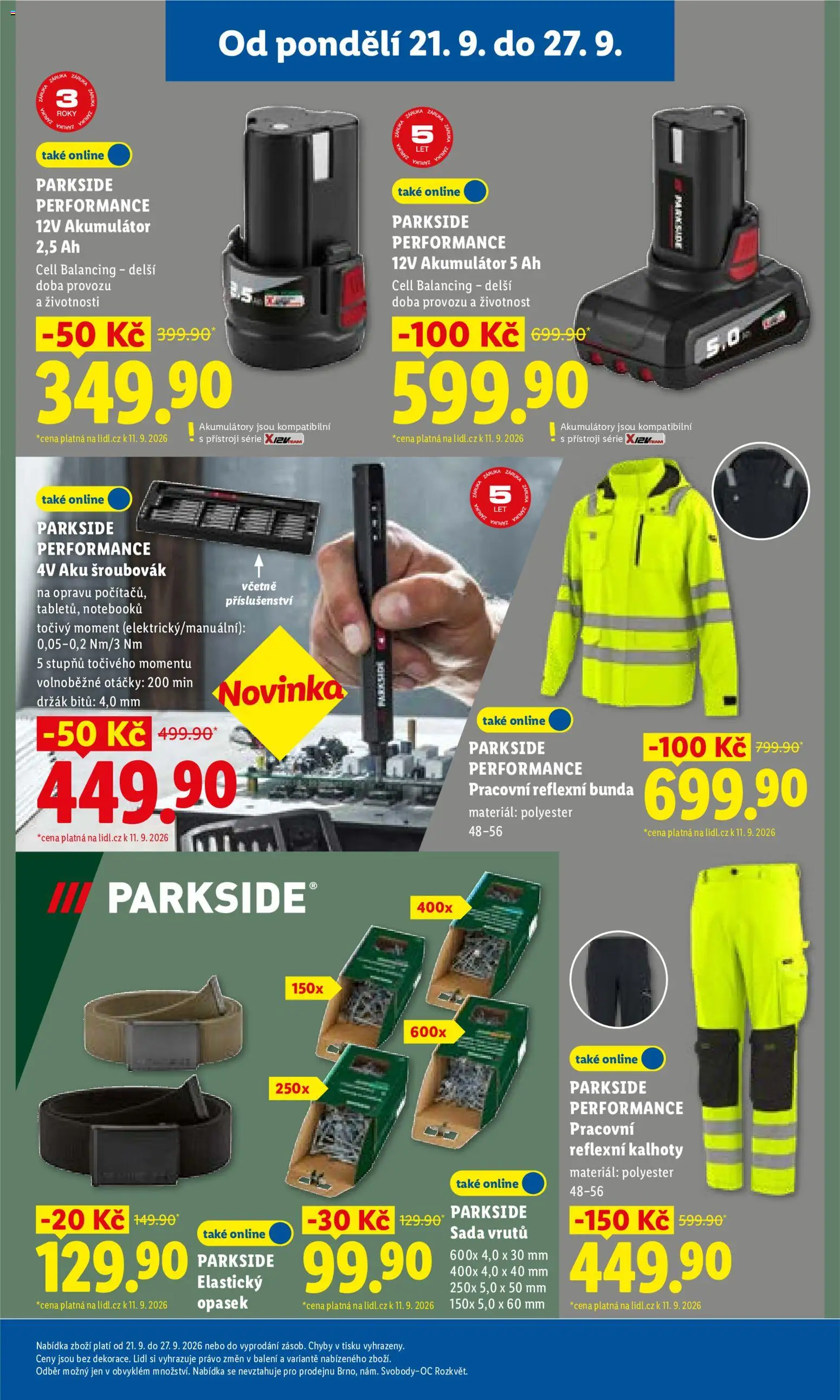 Lidl leták od 21.09.2026 | Strana: 43