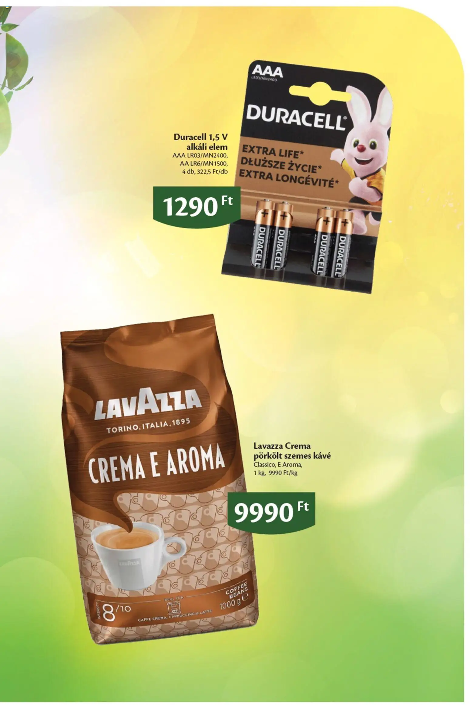EcoFamily akciós ujság - amely érvényes a következő dátumtól: 18.05.2026 | Oldal: 5 | Termékek: Kávé, Szemes kávé
