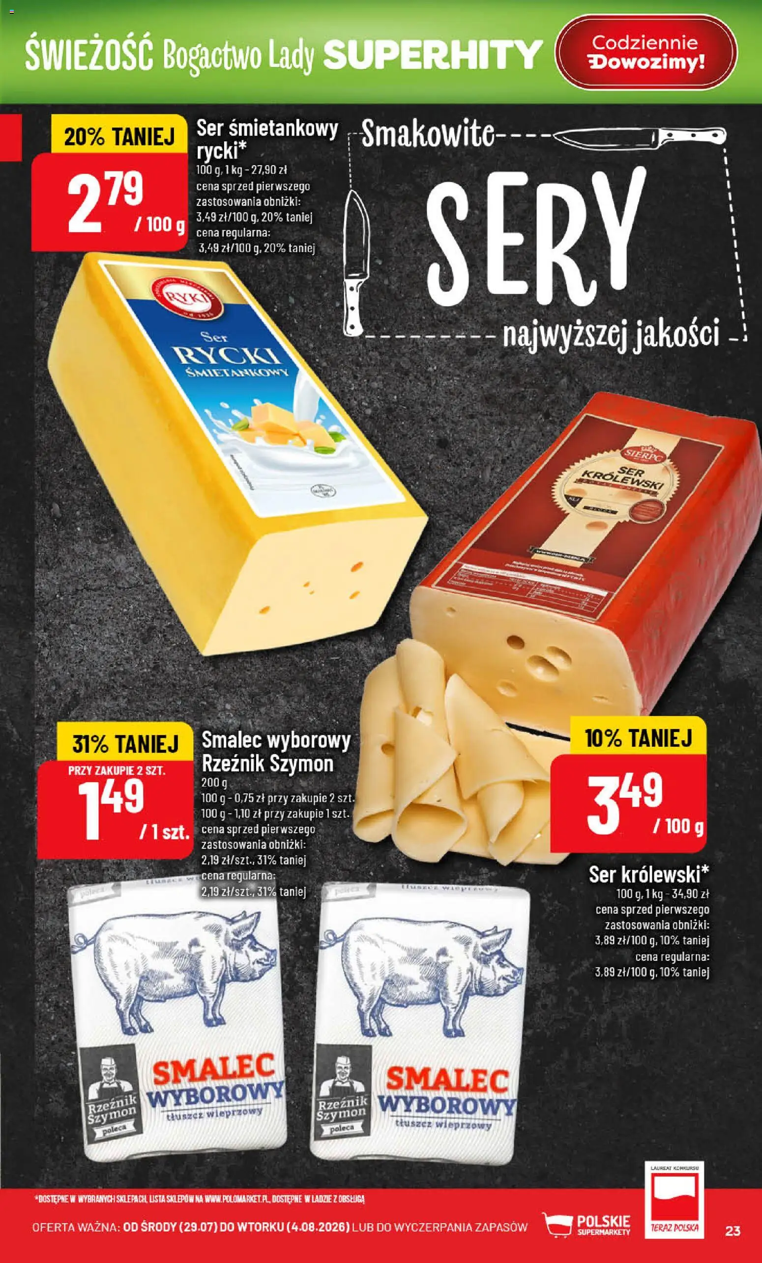 POLOmarket gazetka od 29.07.2026 | Strona: 23