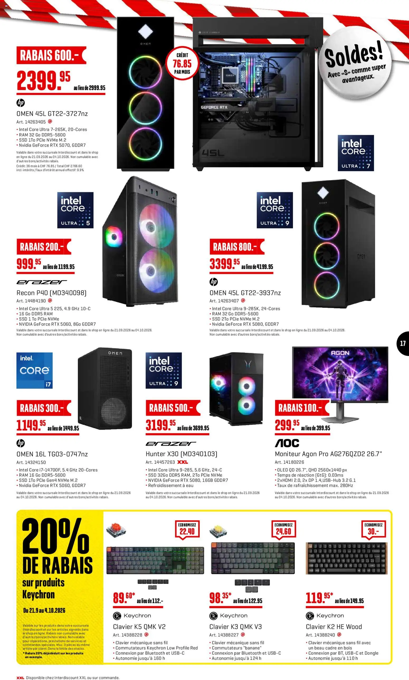 Interdiscount aktionen FR – gültig ab 21.09.2026 | Seite: 17