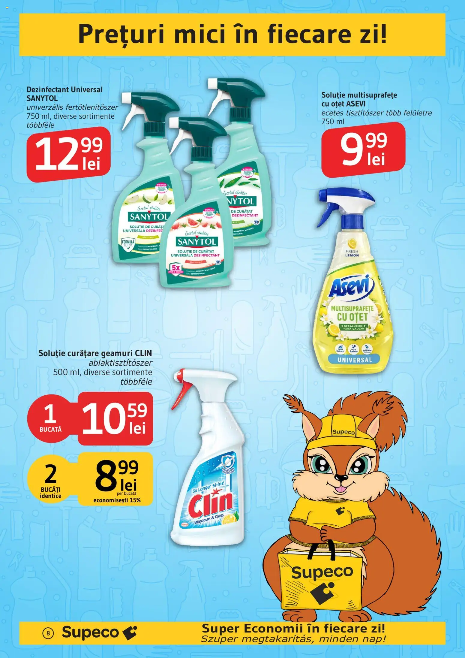Noul catalog Supeco – valabil de la 16.07.2026 | Pagină: 8 | Produse: Mici, Oțet
