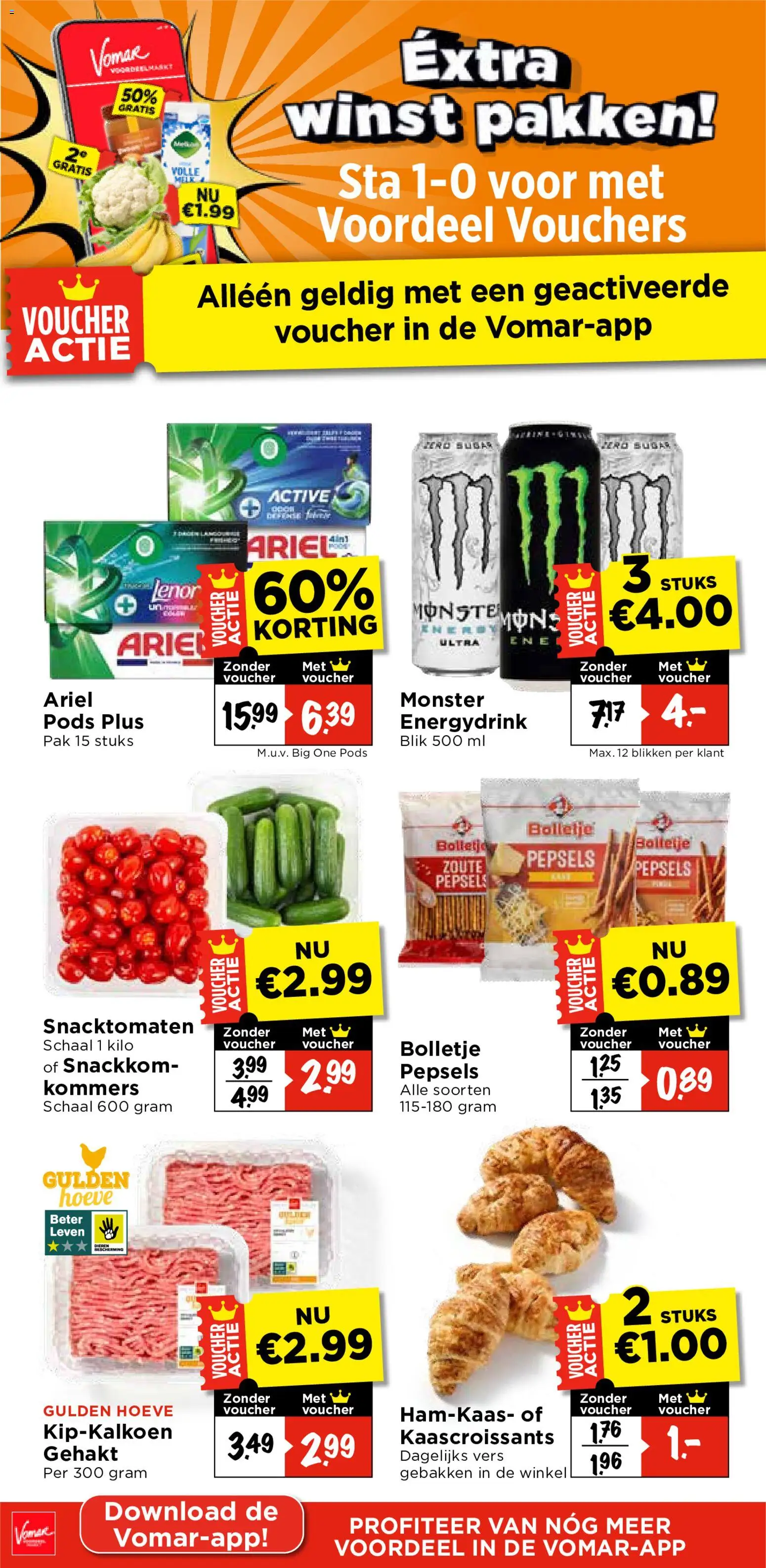 {H1} | Pagina: 2 | Producten: Schaal, Gehakt, Monster