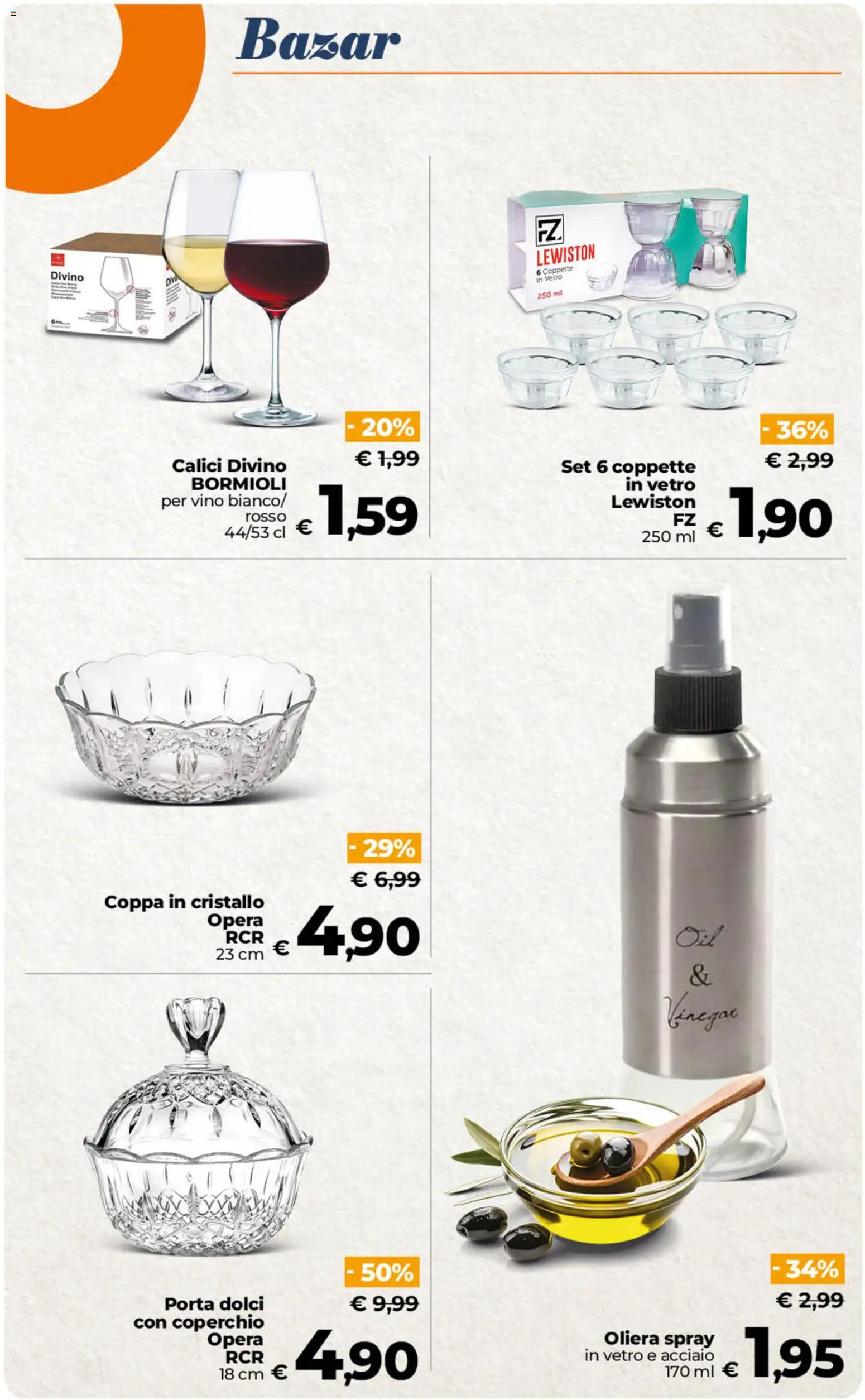 Volantino Ipercoop del 23/10/2026 | Pagina: 56 | Prodotti: Porta, Coperchio, Vino, Dolci