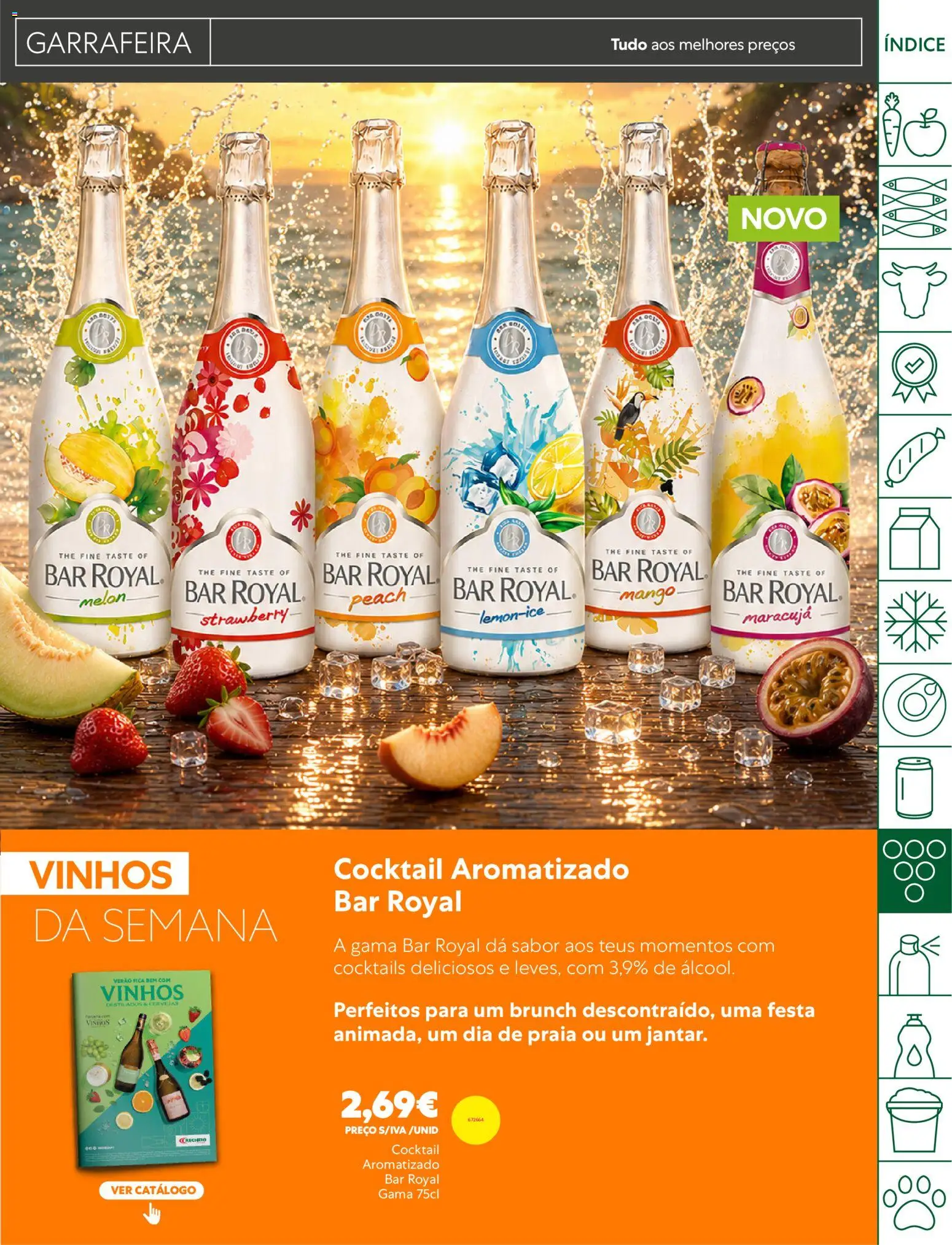 Recheio folheto │ válido de 09.06.2026 | Página: 27 | Produtos: Cocktails