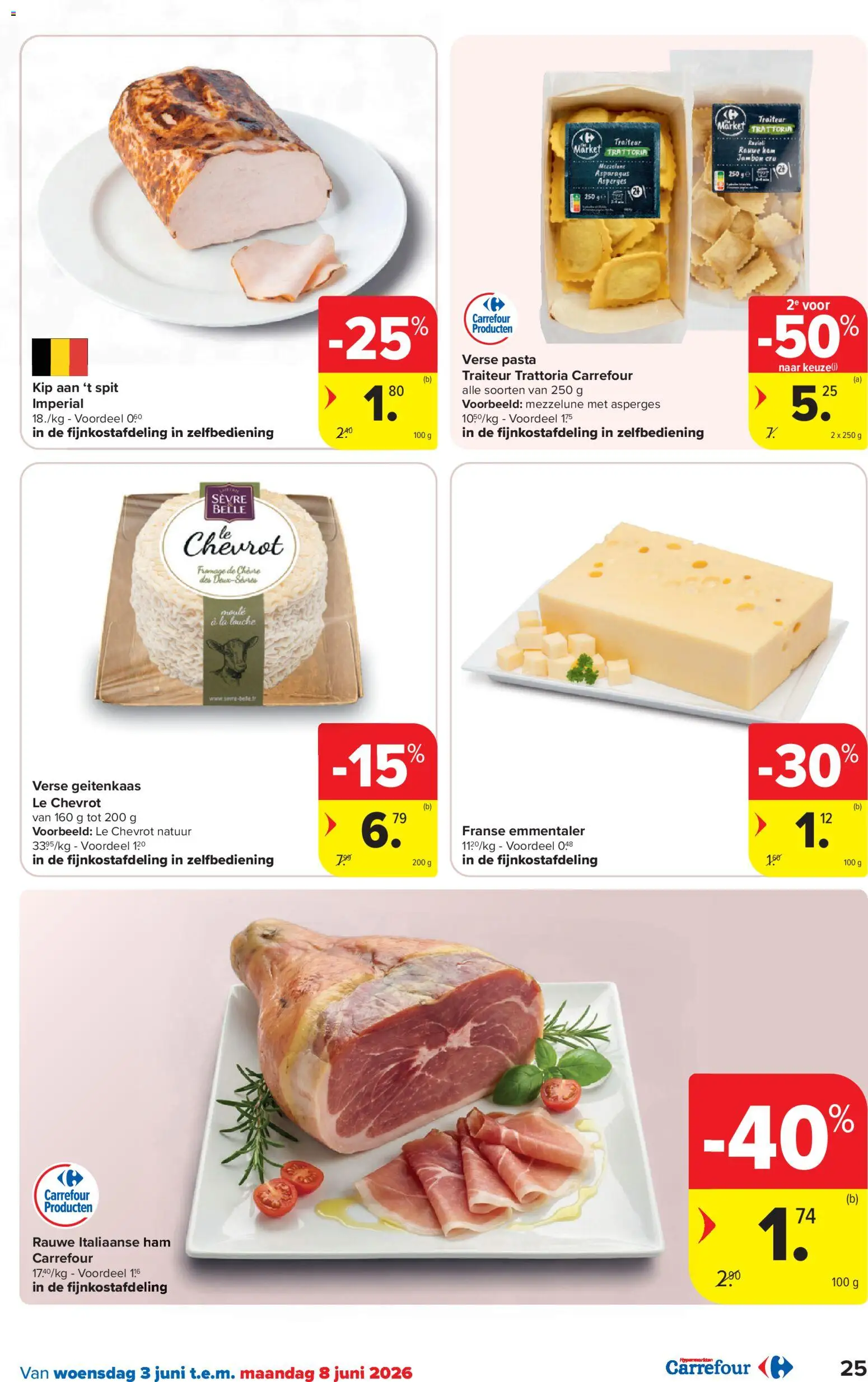 {H1} | Pagina: 25 | Producten: Pasta, La, Kip, Asperges