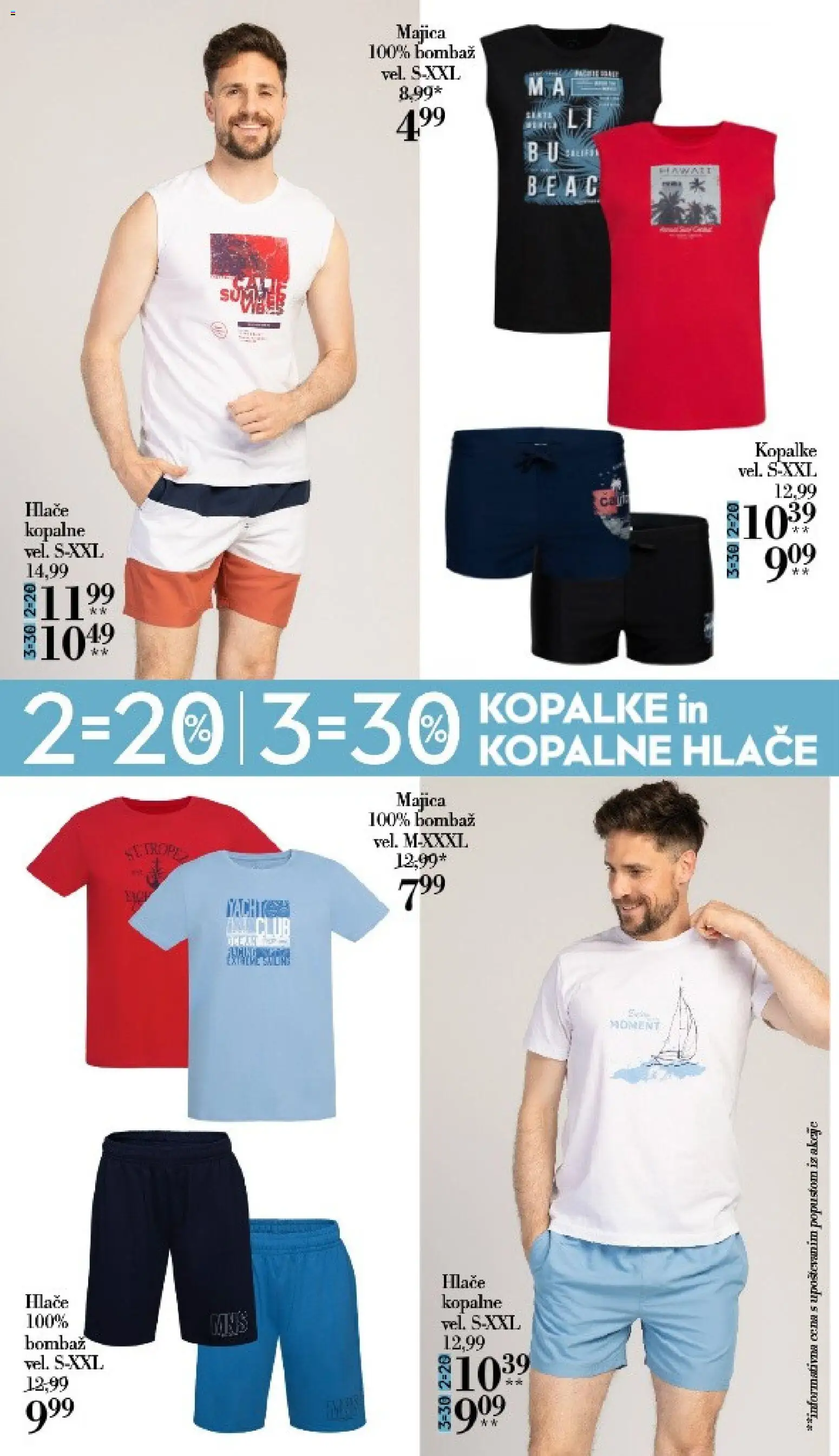 Novi Mana katalog ponudbe – veljaven od 15.06.2026 | Stran: 4 | Izdelki: Majica, Hlace, Kopalke