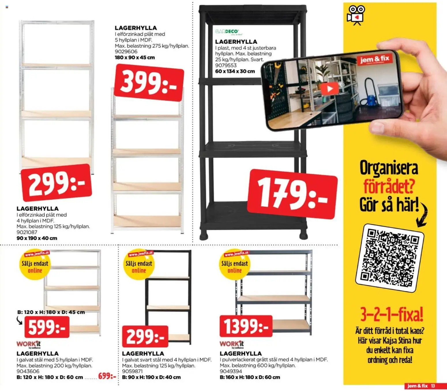 Jem & Fix reklamblad aktuell från 20/09/2026 | Sida: 13