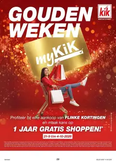 KiK folder - Voorbeeld van een folder van KiK, geldig van 14-09-2026 | Pagina: 9 | Producten: Cadeaubon
